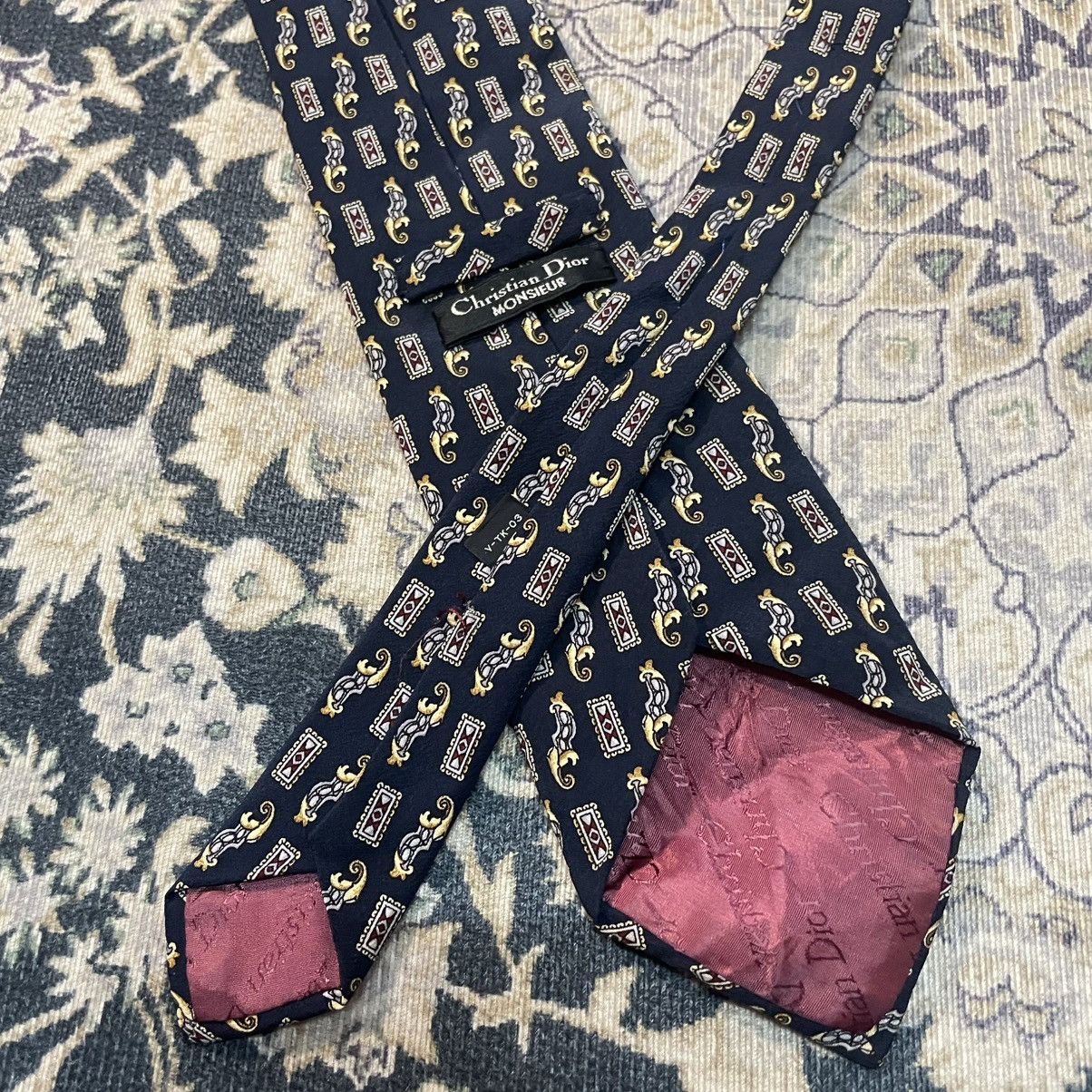 Christian Dior Monsieur × Dior Christian Dior Ties Logo Monogram Size ONE SIZE - 3 Thumbnail