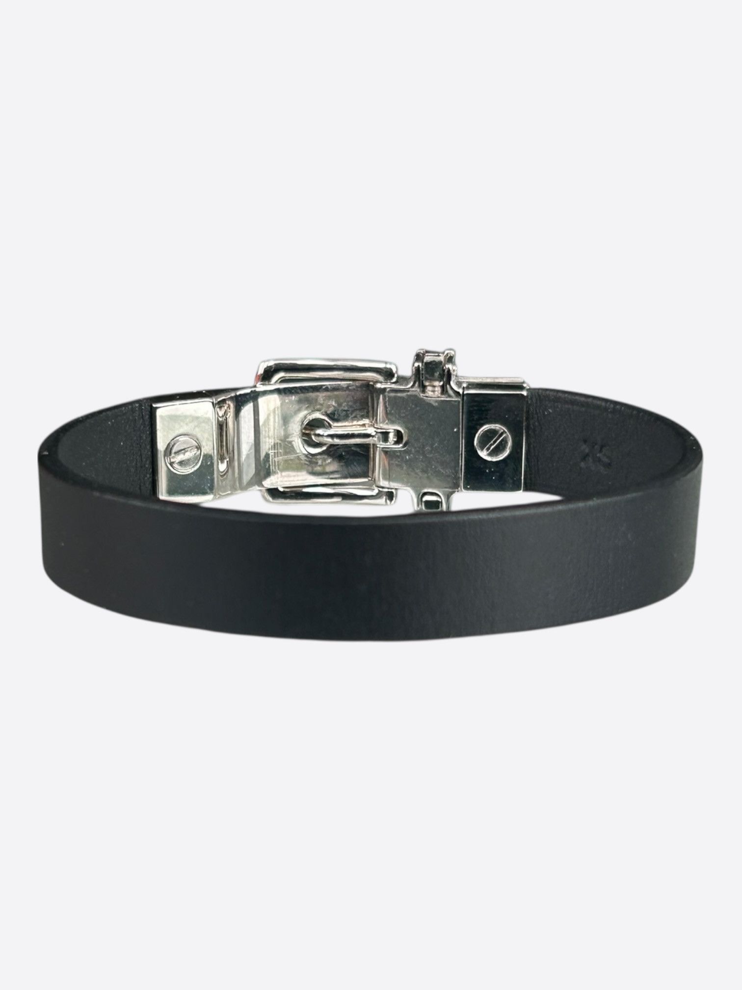 Hermes Hermes Black Swift & Palladium Hardware Java Bracelet Size ONE SIZE - 2 Thumbnail