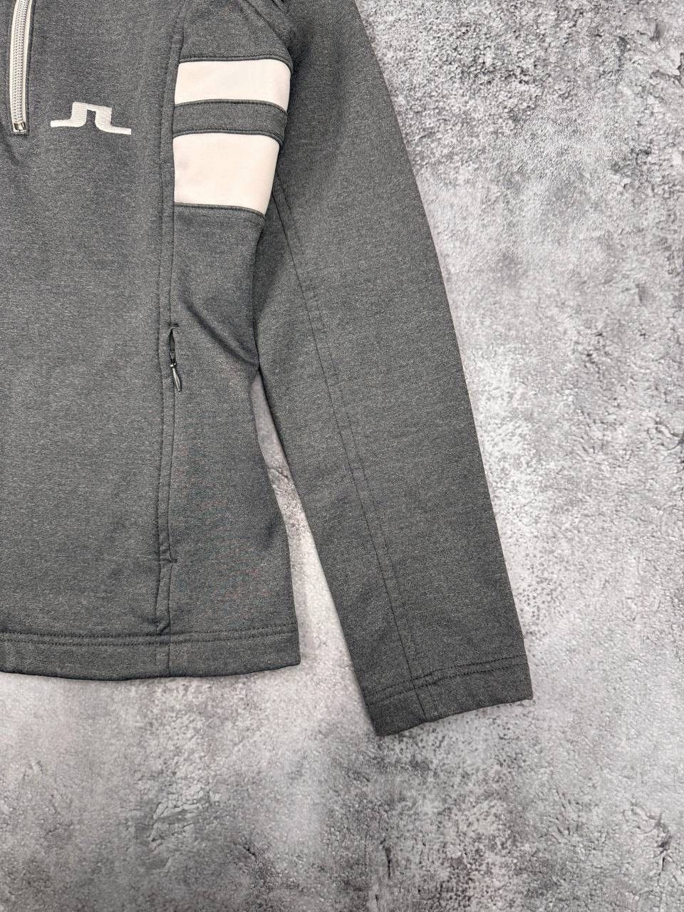 J.Lindeberg J Lindeberg Women Grey Zip Jacket Sport Full Zip Sweatshirt Size M / US 6-8 / IT 42-44 - 2 Thumbnail
