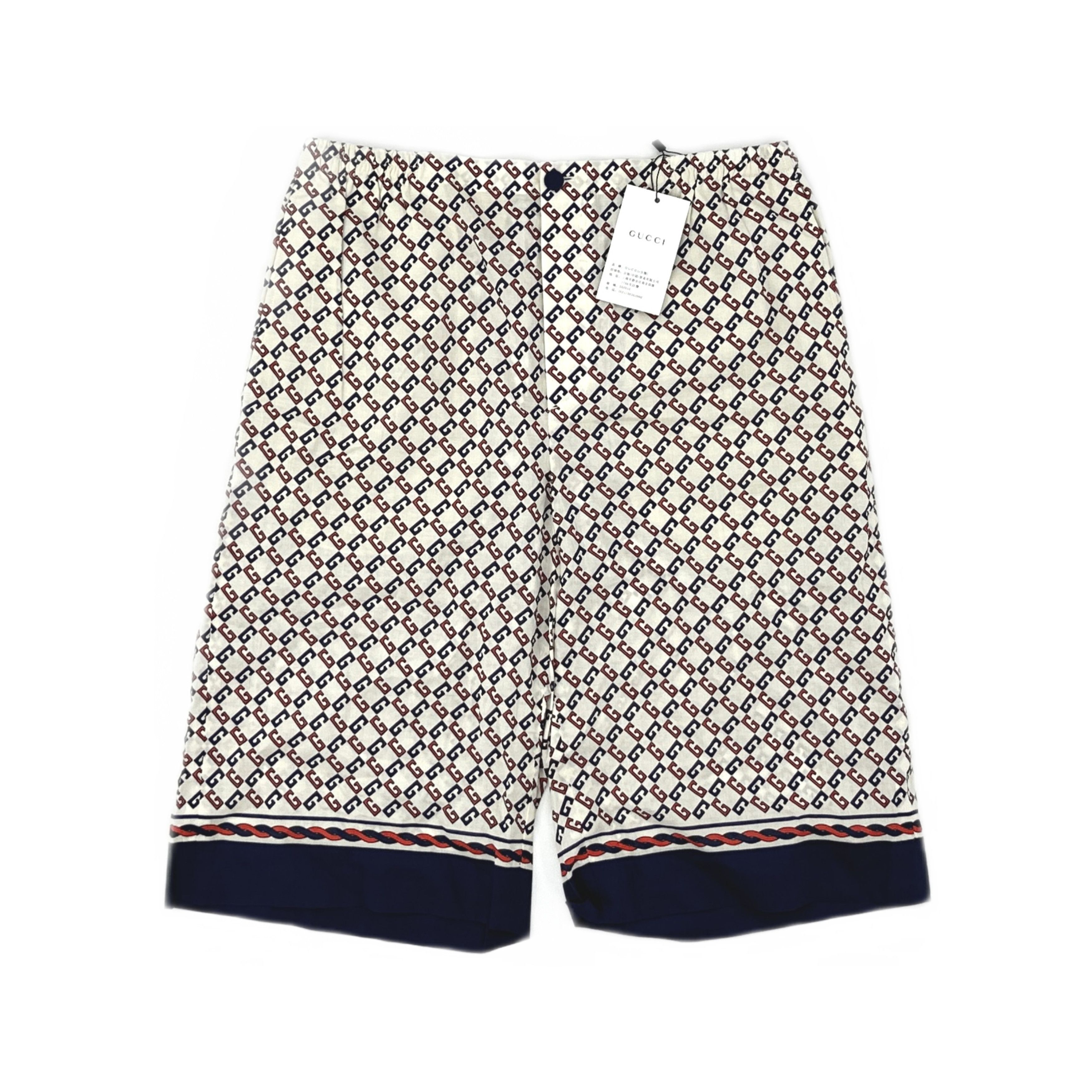 Gucci Gucci Geometric Monogram Cotton Shorts EU 46 Size US 30 / EU 46 - 1 Thumbnail