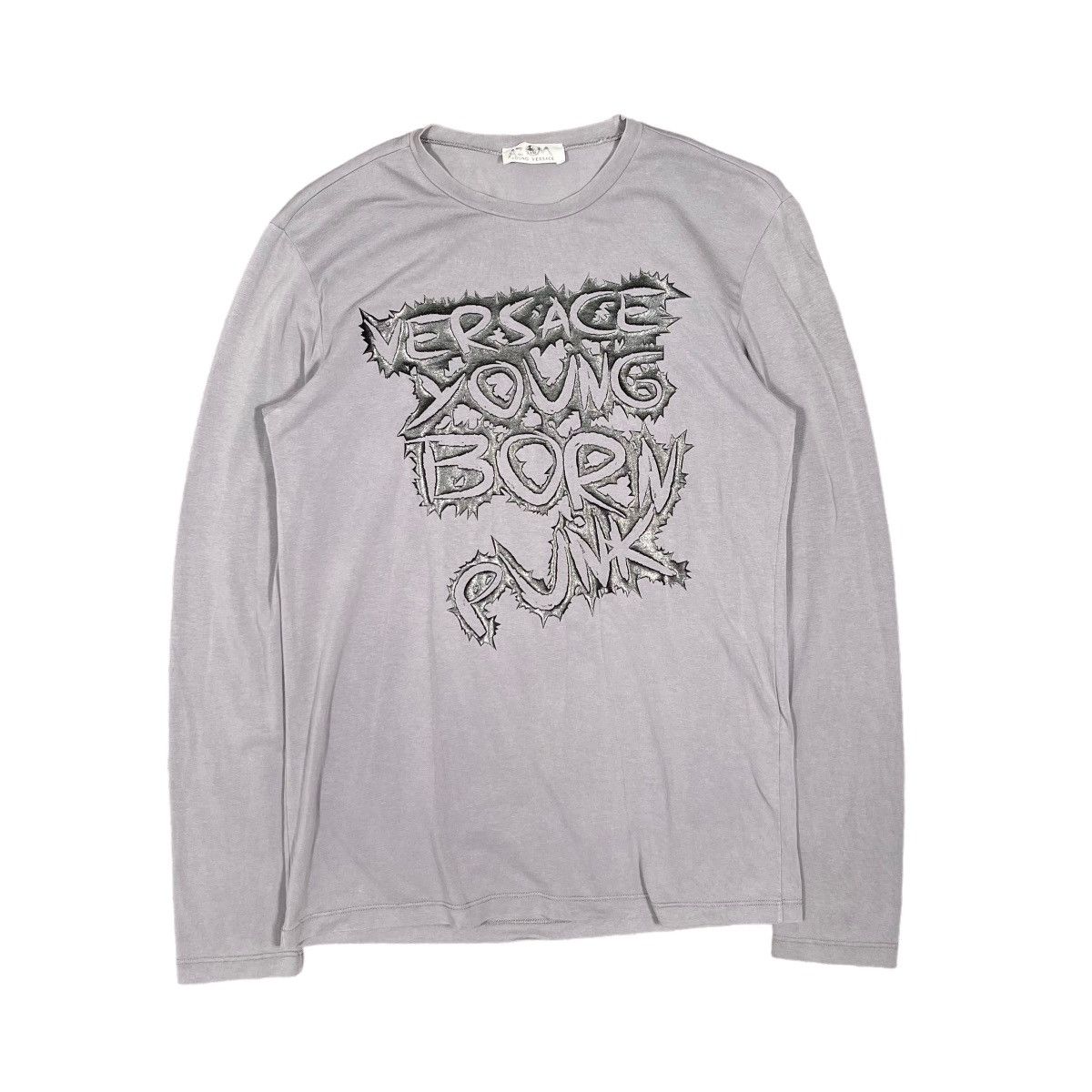 Versace Young Born Punk Long Sleeve Shirt