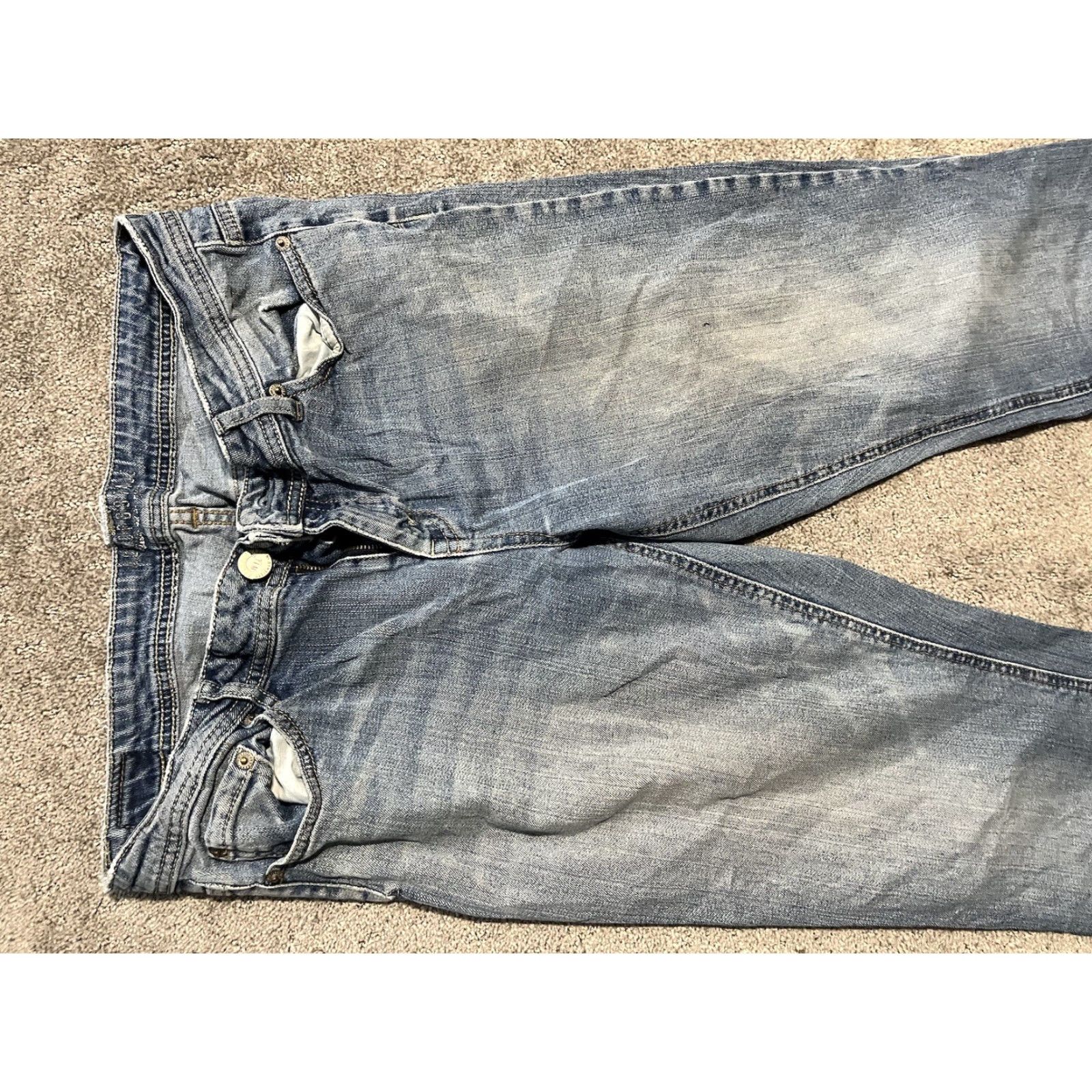 Aeropostale AEROPOSTALE Women’s CURVY BOOT JEANS Sz 12 Regular Cowgirl Western Size 34" / US 12 / IT 48 - 4 Thumbnail