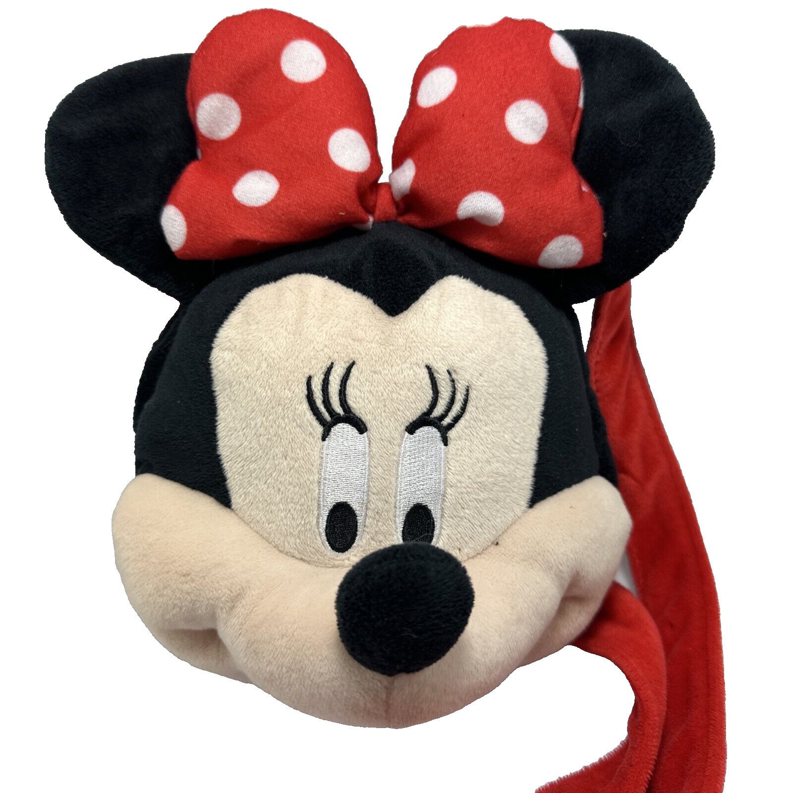Disney Disney Classic Minnie Mouse Girls Plush Face Cross Body Bag Size ONE SIZE - 9 Thumbnail
