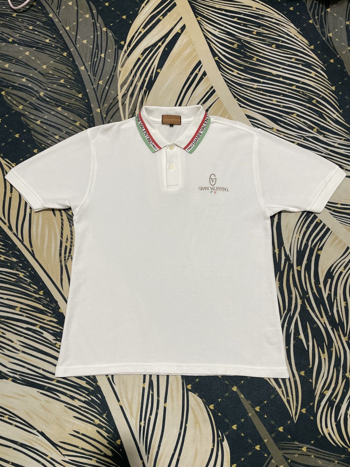 Gianni Valentino Vintage Polo Shirt Gianni Valentino Size US M / EU 48-50 / 2 - 1 Thumbnail