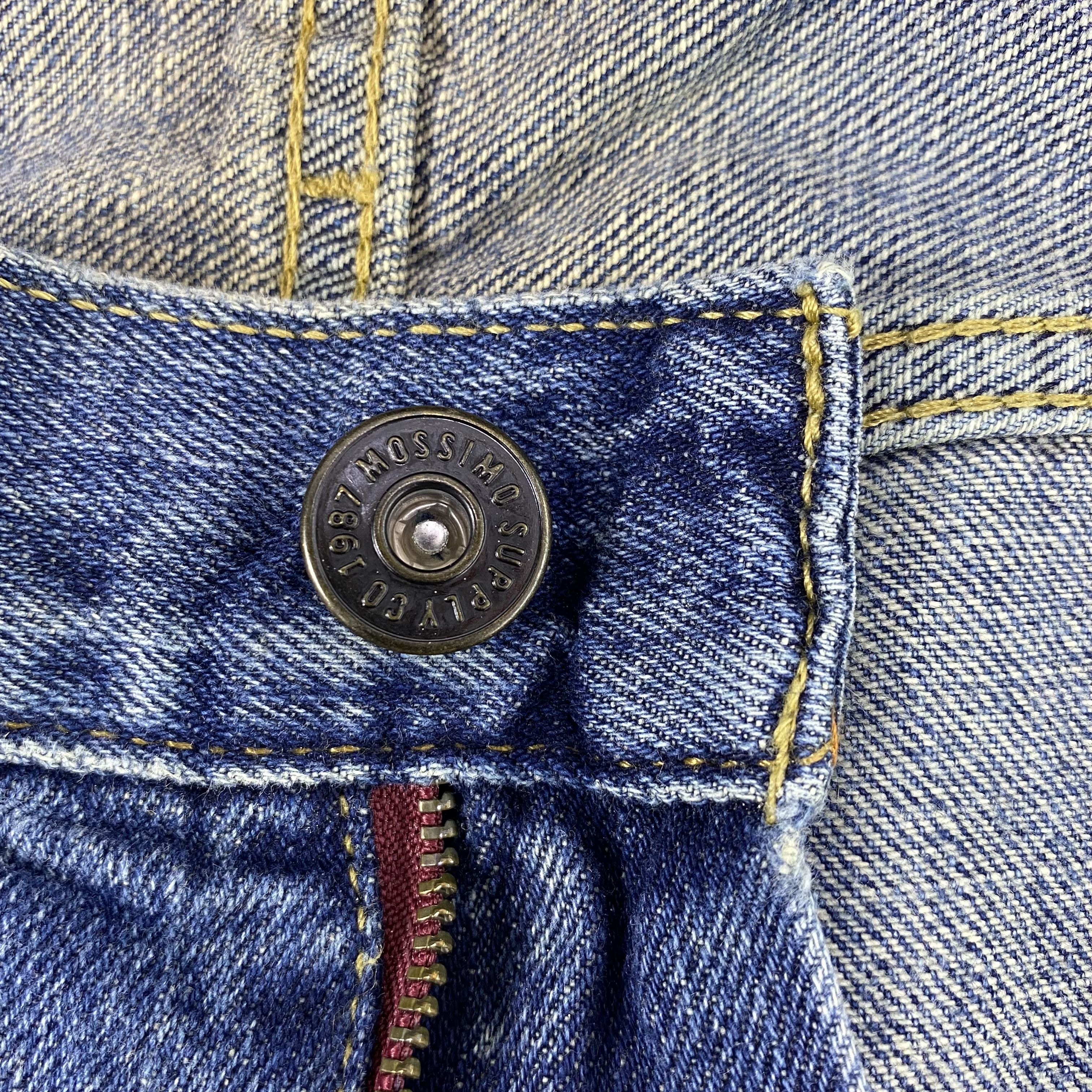 Jean × Mossimo × Vintage Vintage Mossimo Supply Straight Droit Blue Wash Jeans-J1147 Size US 39 - 6 Thumbnail