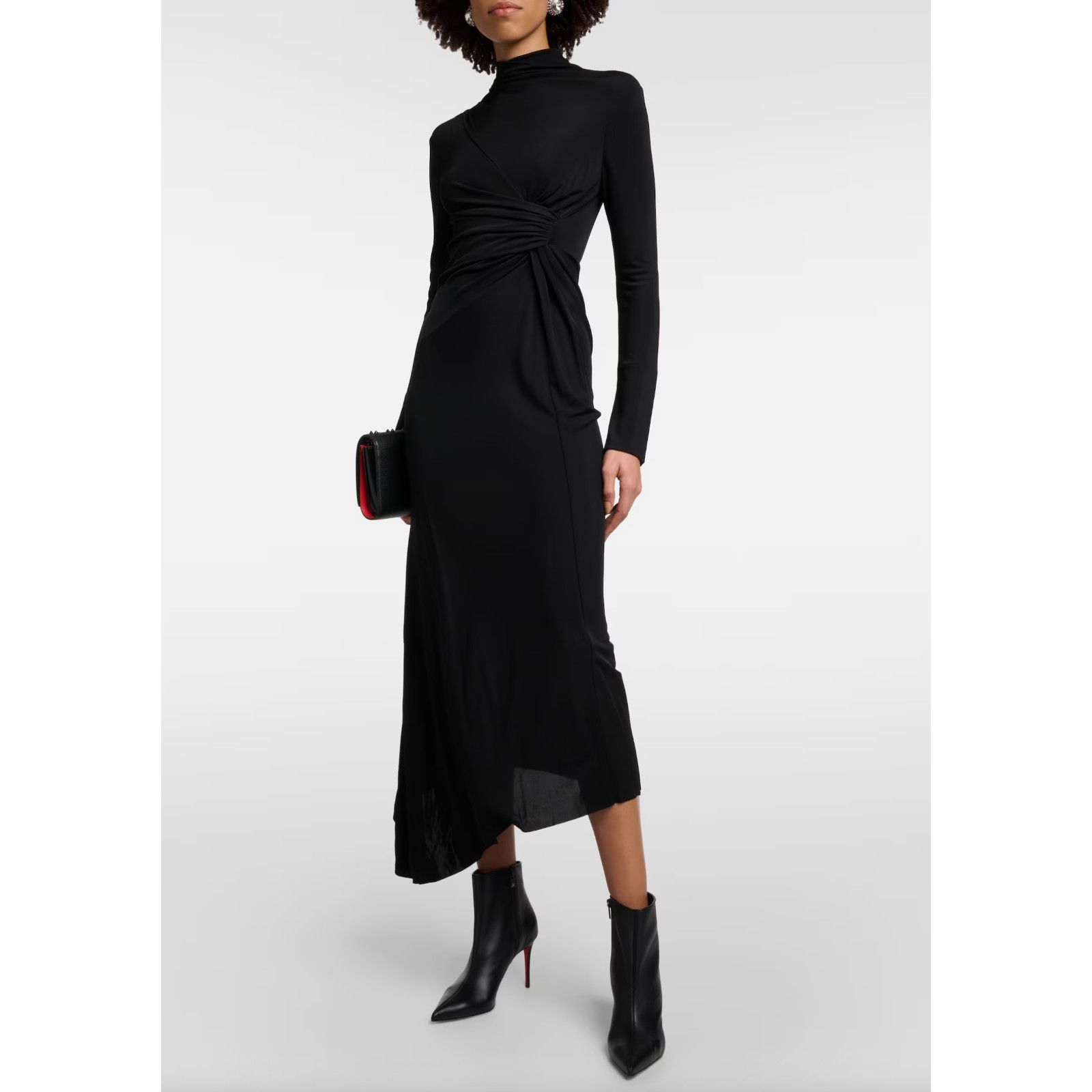 Christian Louboutin Christian Louboutin Sporty Kate Booty 85 Black Leather CL Size US 11 / IT 41 - 7 Thumbnail