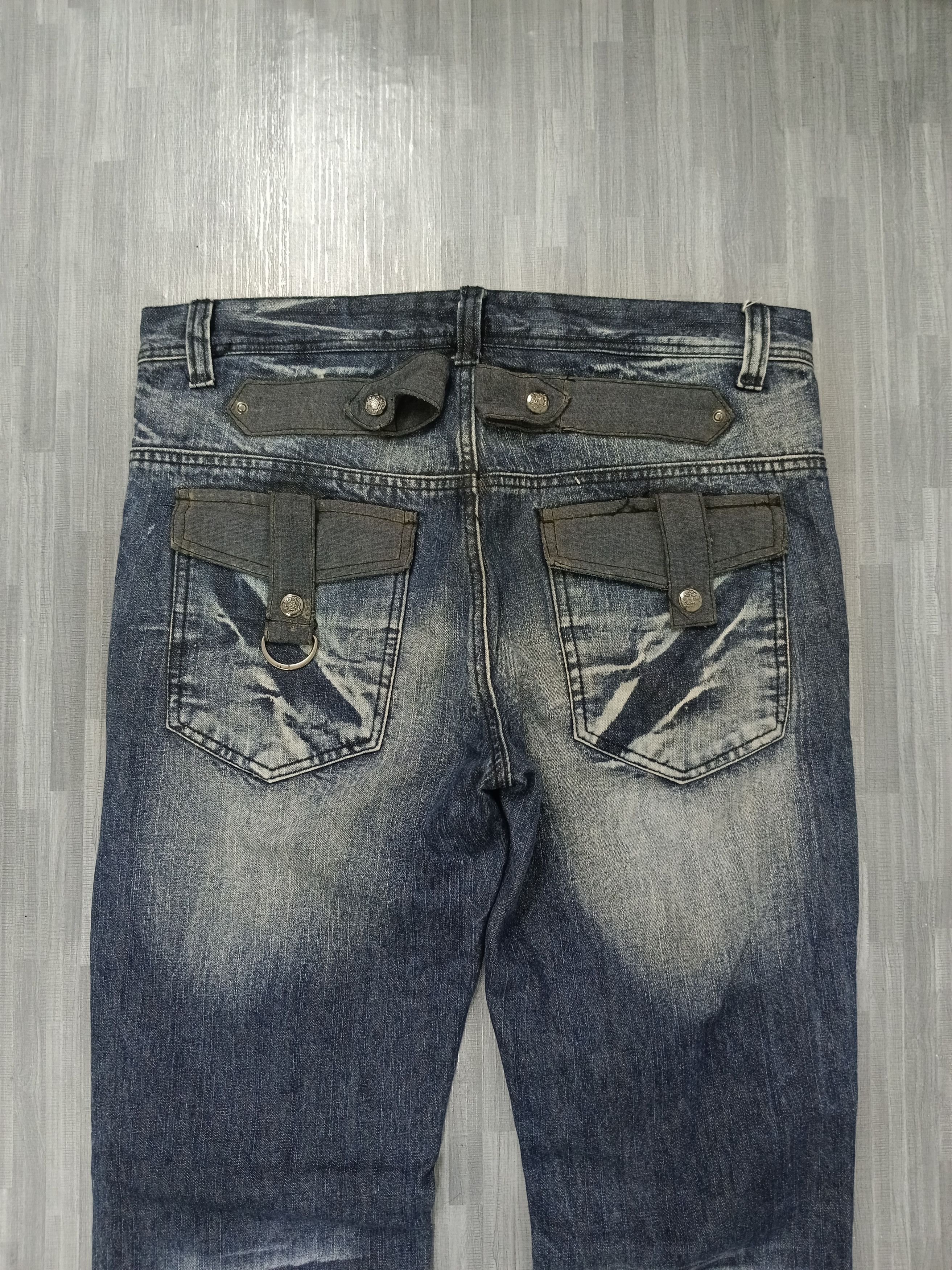 LOWBOX SICK WASHED LOWBOX TACTICAL DENIM PANTS Size US 33 - 5 Thumbnail