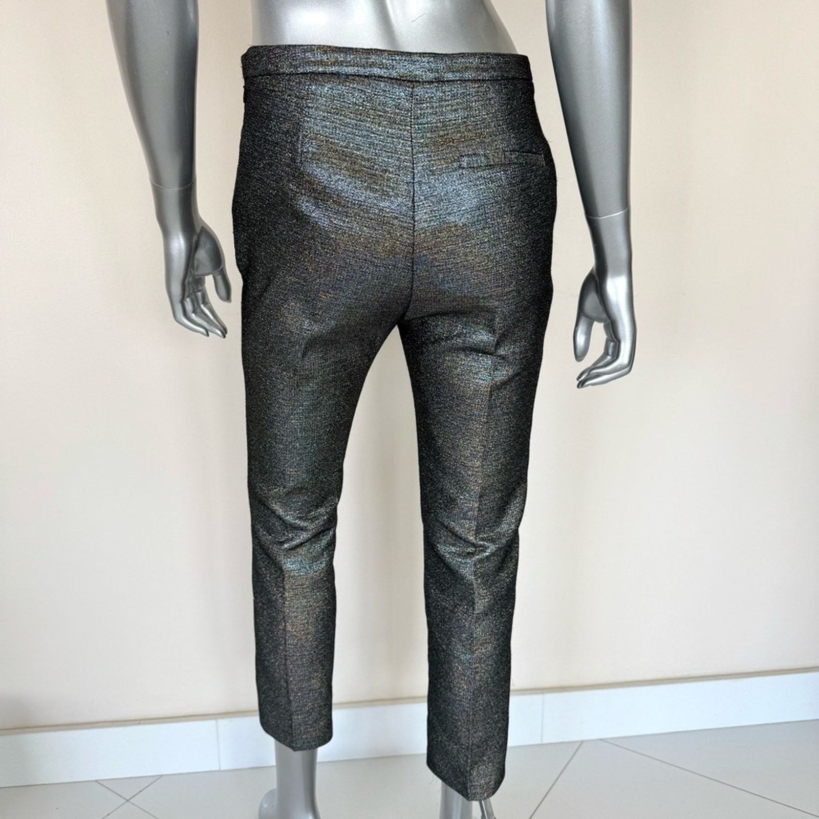 MSGM MSGM women shimmer pants size S Authentic Retail 480$ Size 27" / US 4 / IT 40 - 4 Thumbnail
