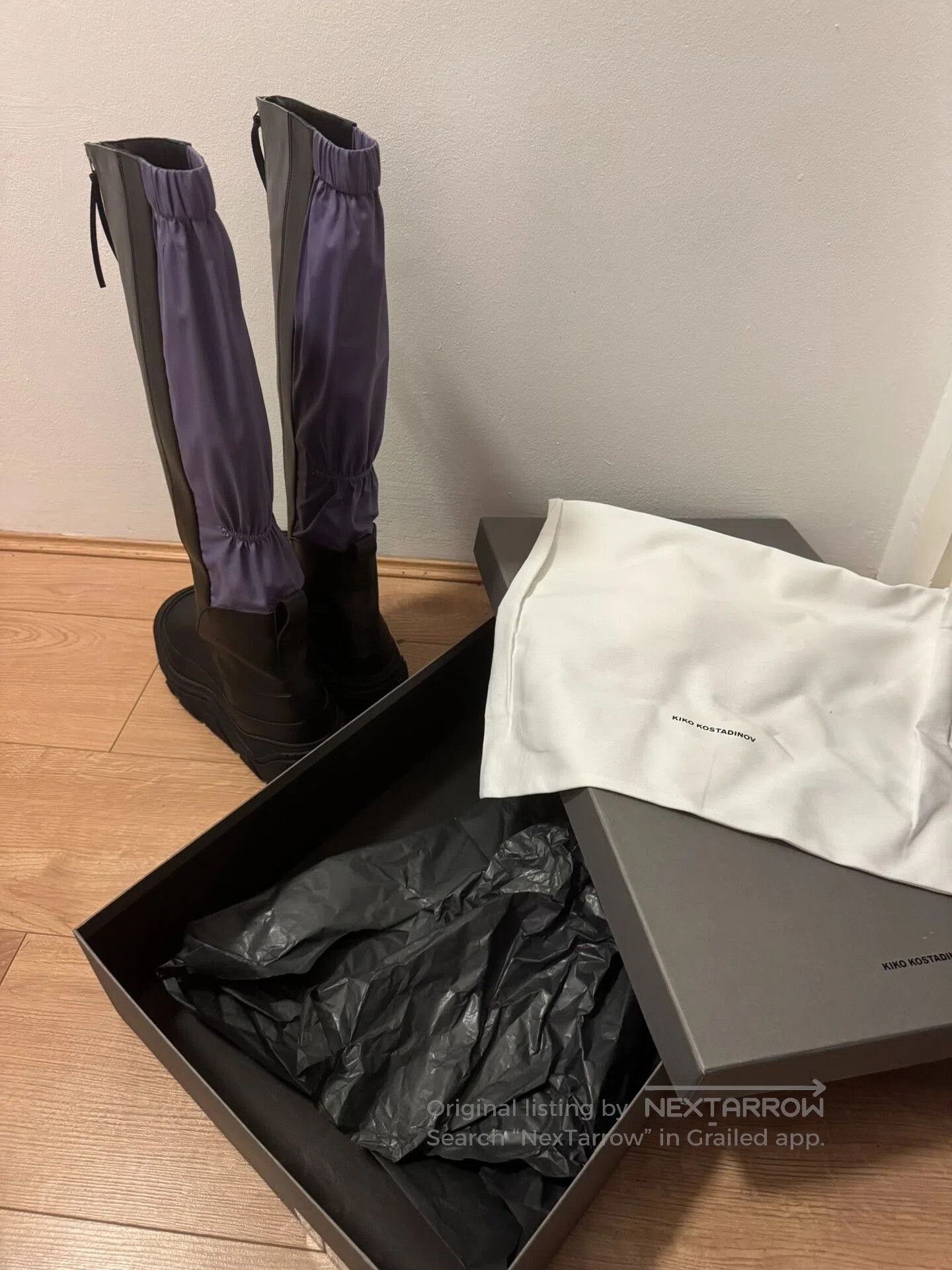 Kiko Kostadinov kiko kostadinov Loro Piana Maiden high Boot. Size US 10 / EU 43 - 5 Thumbnail