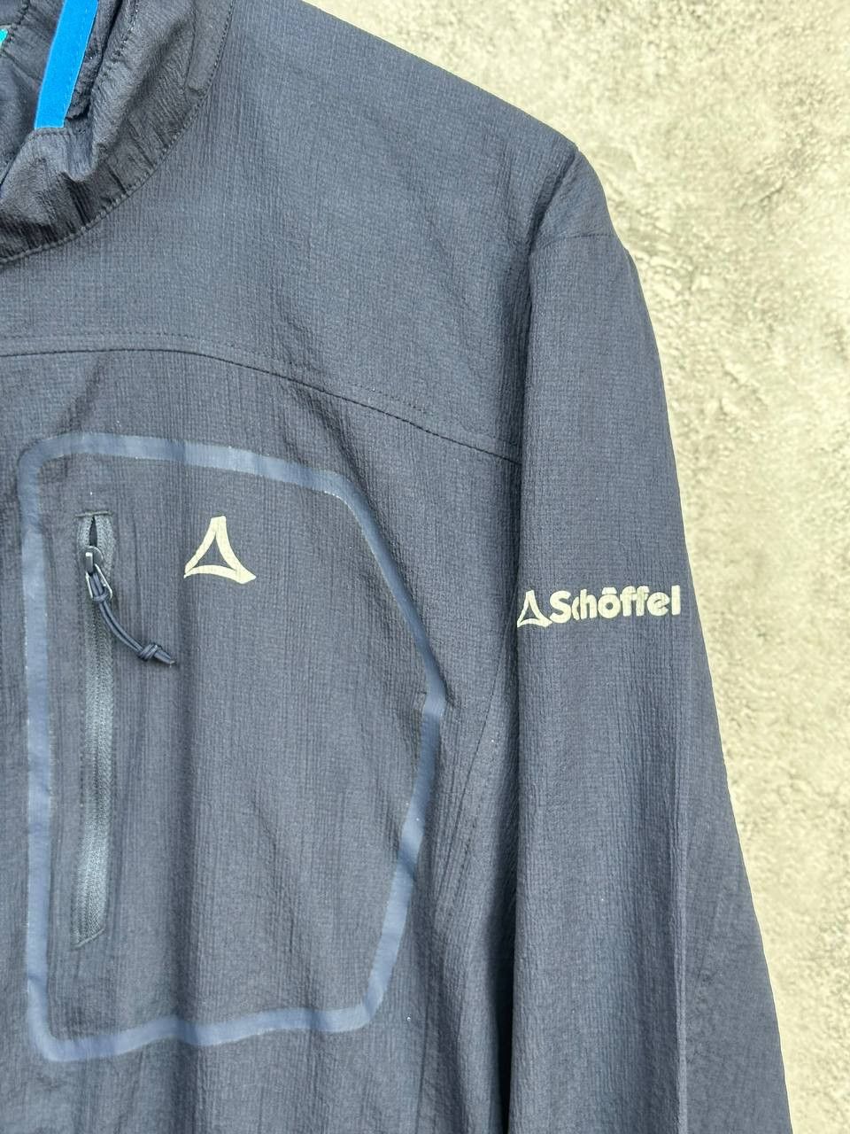 Other Schoffel Windbreaker Jacket M2 Lightweight Blue Packaway Size US L / EU 52-54 / 3 - 12 Thumbnail