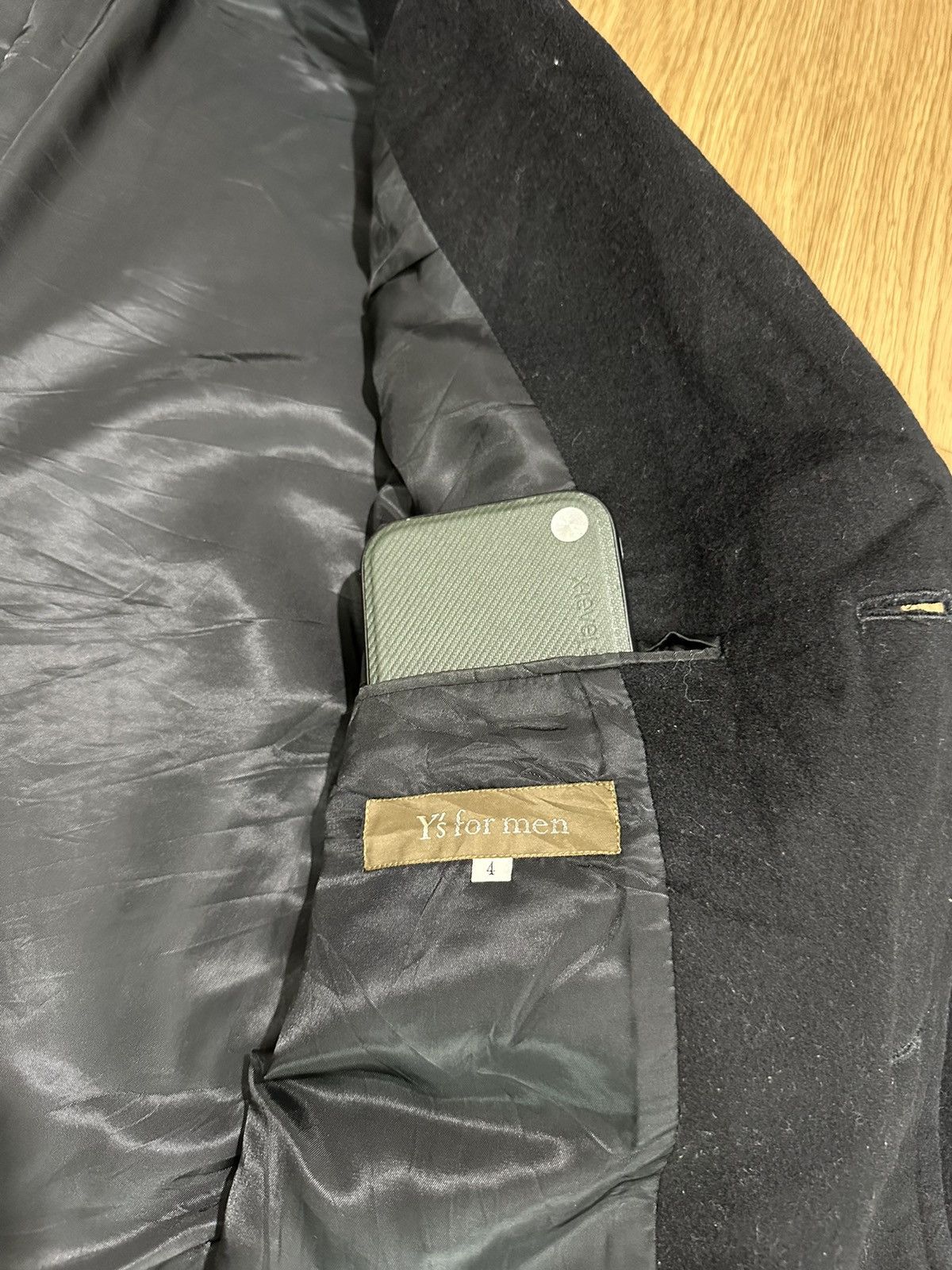 Yohji Yamamoto Vintage Yohji Yamamoto Y’s For Men Jacket Wool Size US L / EU 52-54 / 3 - 14 Thumbnail