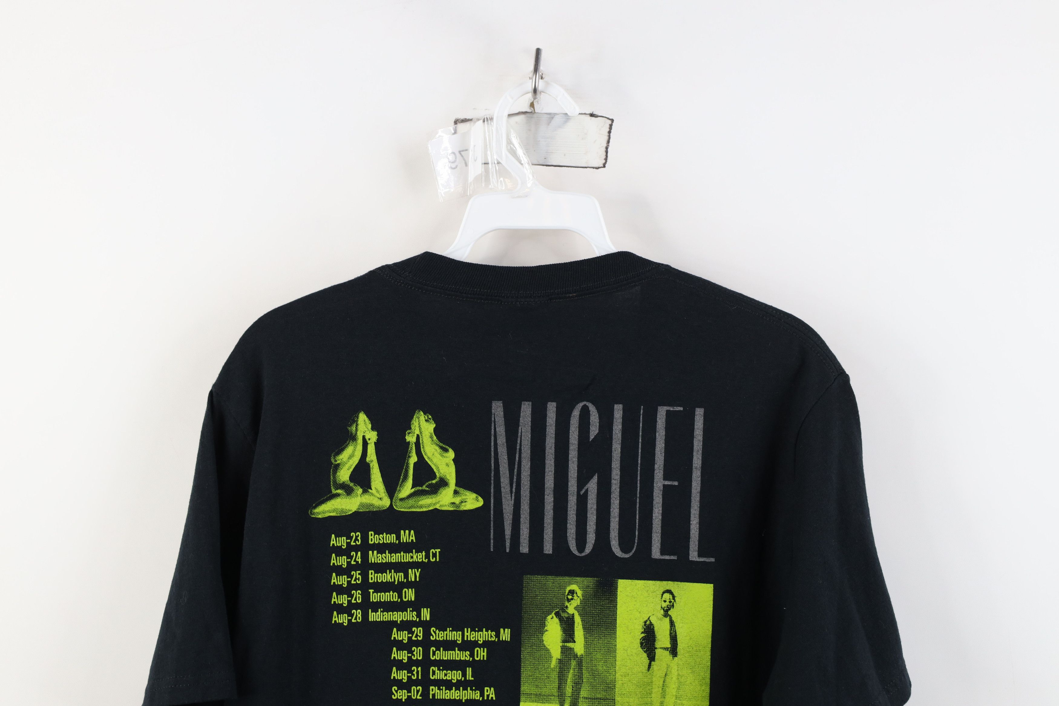 Vintage Miguel 1 Concepts The Ascension Tour Double Sided T-Shirt Size US S / EU 44-46 / 1 - 14 Thumbnail