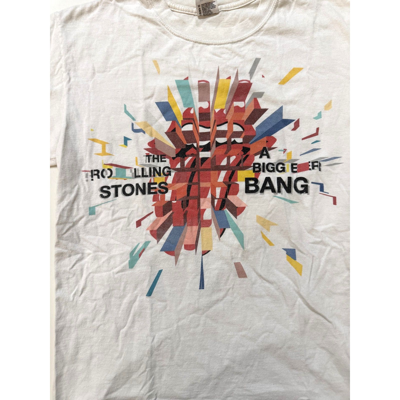 Anvil Vintgage Y2K Rolling Stones Shirt Mens MED Bigger Bang 2006 Size US M / EU 48-50 / 2 - 3 Thumbnail
