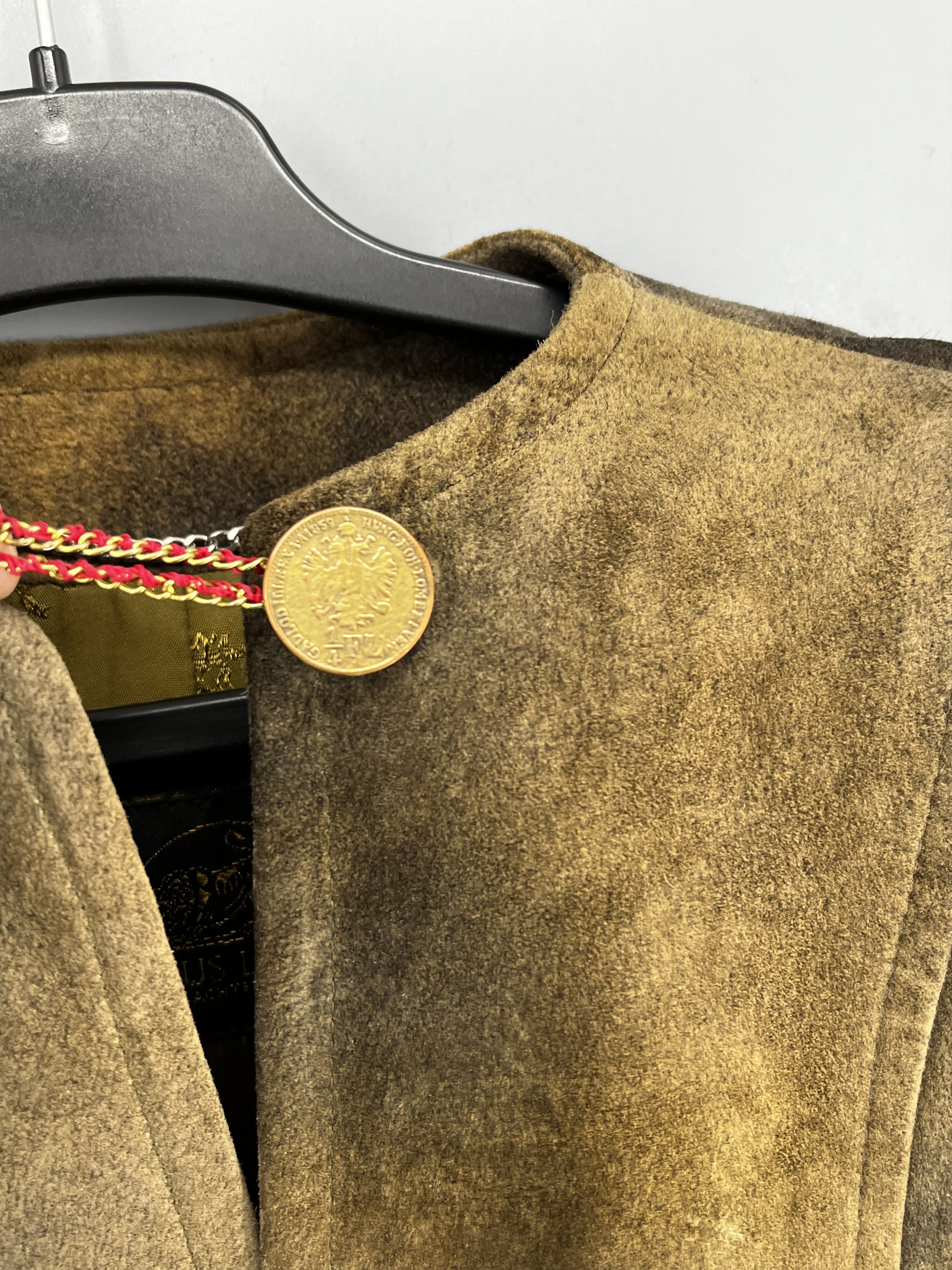 Vintage Vintage Julius Lang Bavarian Leather Jacket Trachten Style Size S / US 4 / IT 40 - 7 Thumbnail