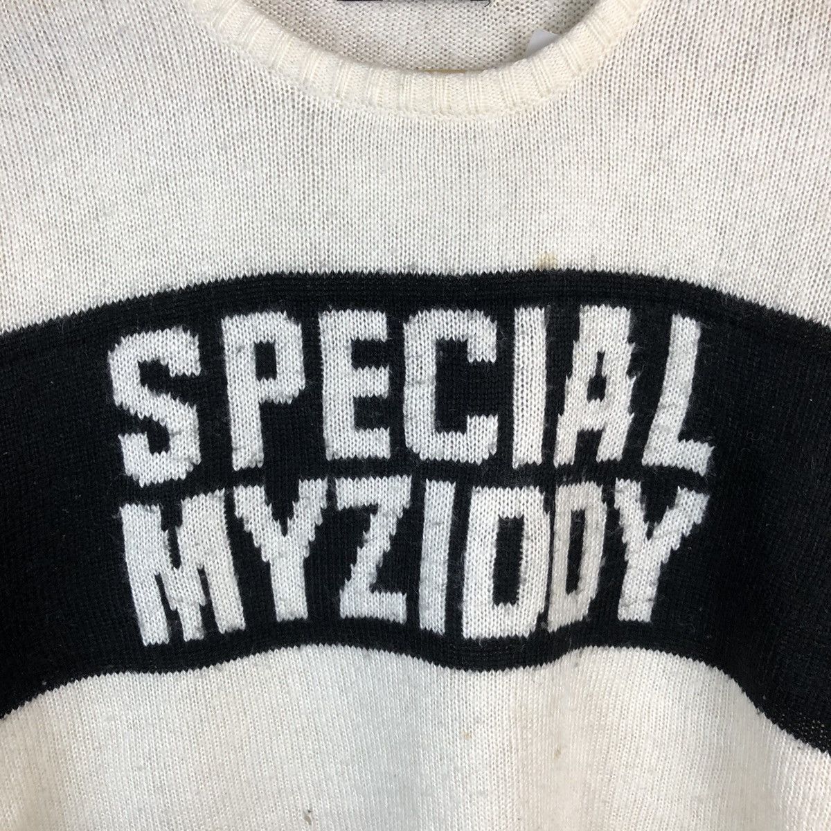 Homespun Knitwear × Japanese Brand Ziddy White Knitwear vintage #A416 Size M / US 6-8 / IT 42-44 - 9 Thumbnail