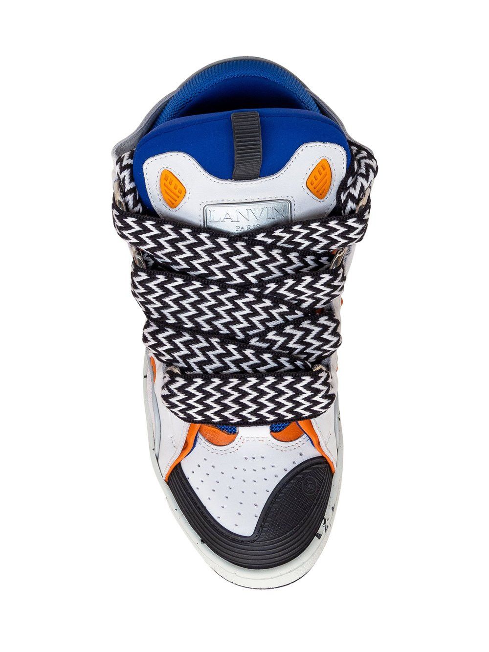 Lanvin oc11z0325 Curb Low Top Sneakers in Multicolor Size US 8 / EU 41 - 4 Thumbnail
