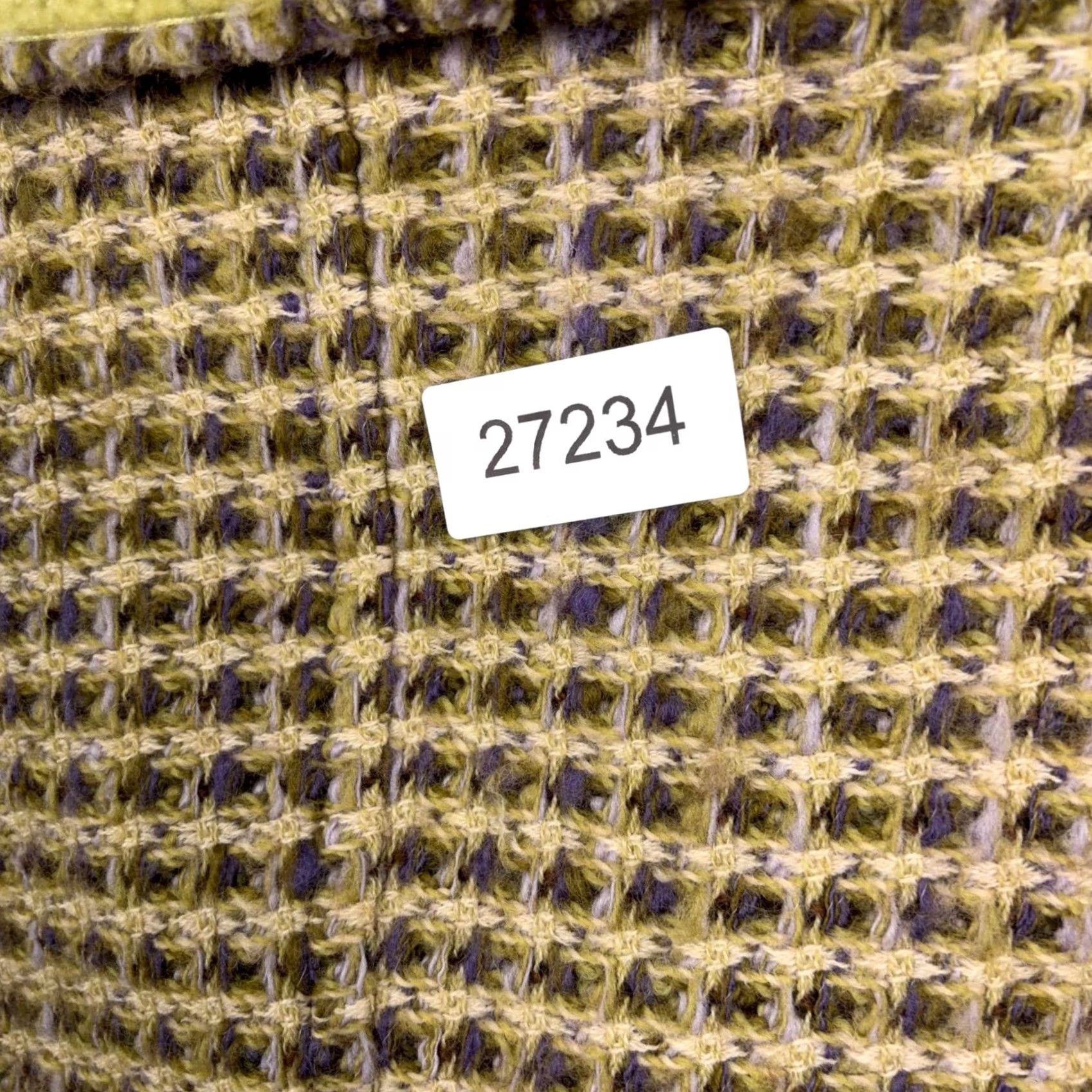 Vintage Sigrid Olsen Jacket Womens Large Green Plaid Wool Blend Tweed Classic Preppy Size L / US 10 / IT 46 - 7 Thumbnail