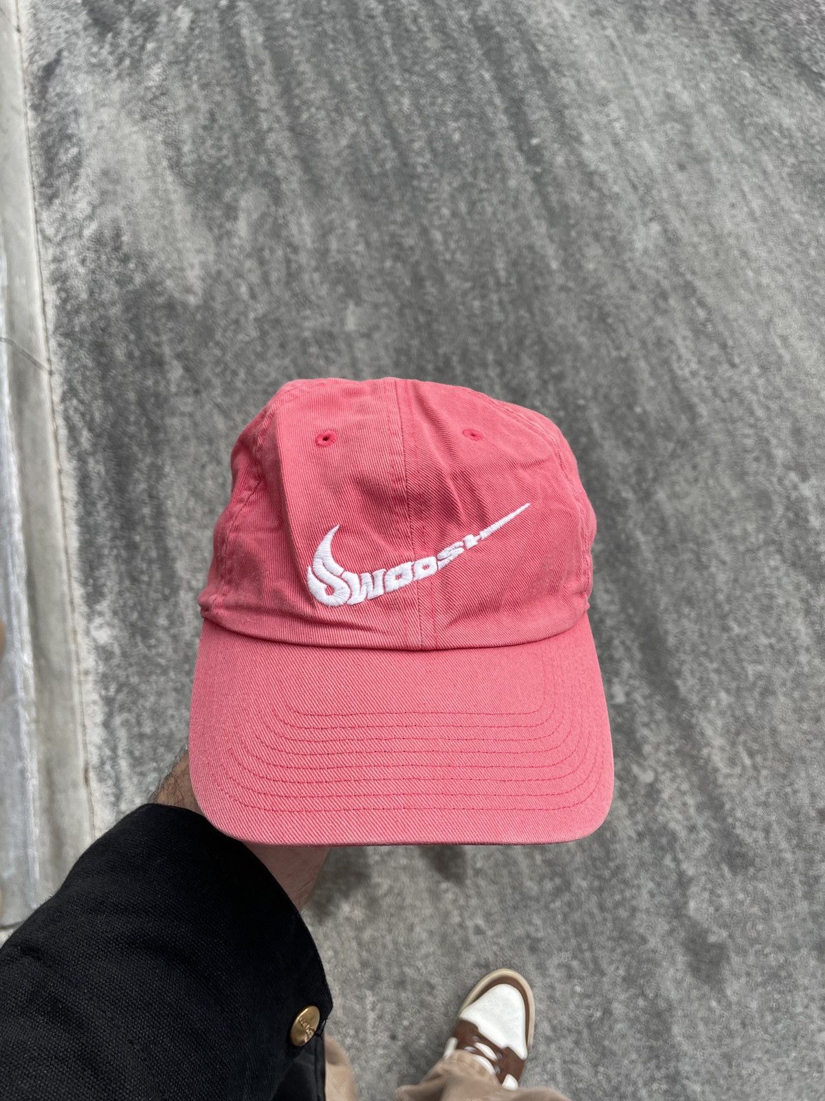 Nike × Vintage Vintage Nike swoosh hat Size ONE SIZE - 1 Thumbnail