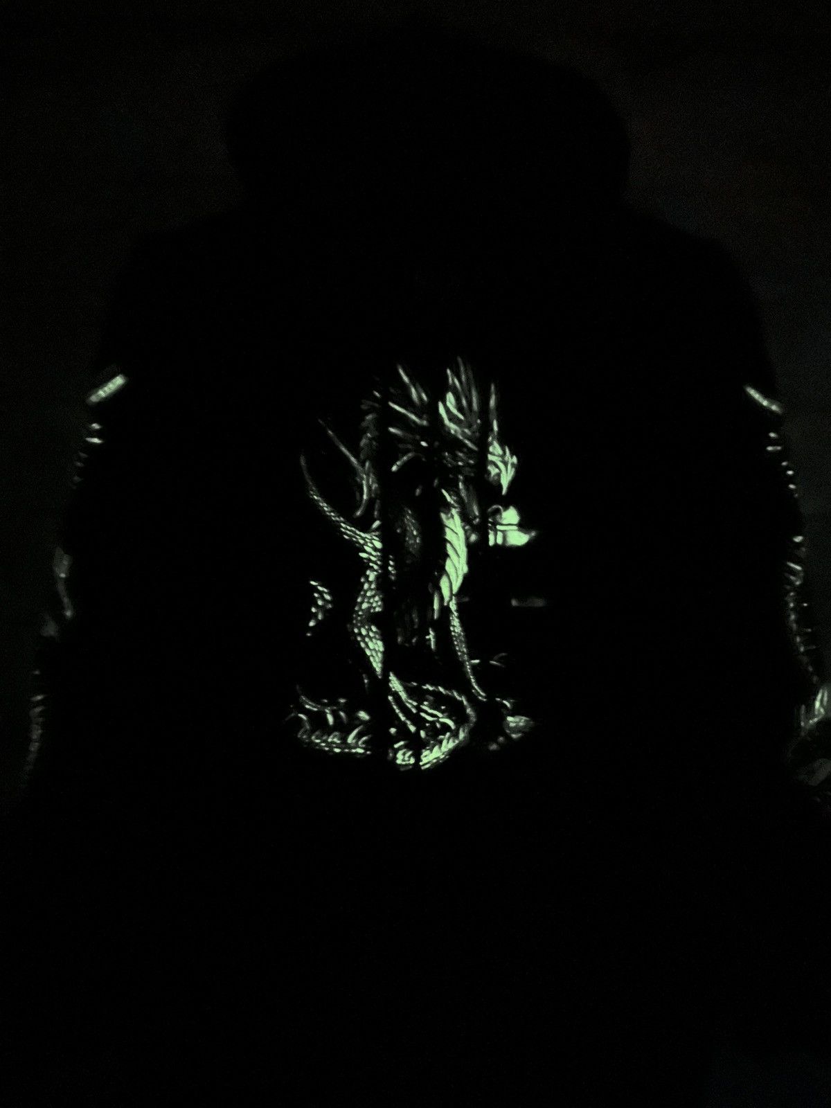 Other Dragon Glowing Print Rare Vintage Hoodie Rock Wild Y2K Japan Size US M / EU 48-50 / 2 - 4 Thumbnail