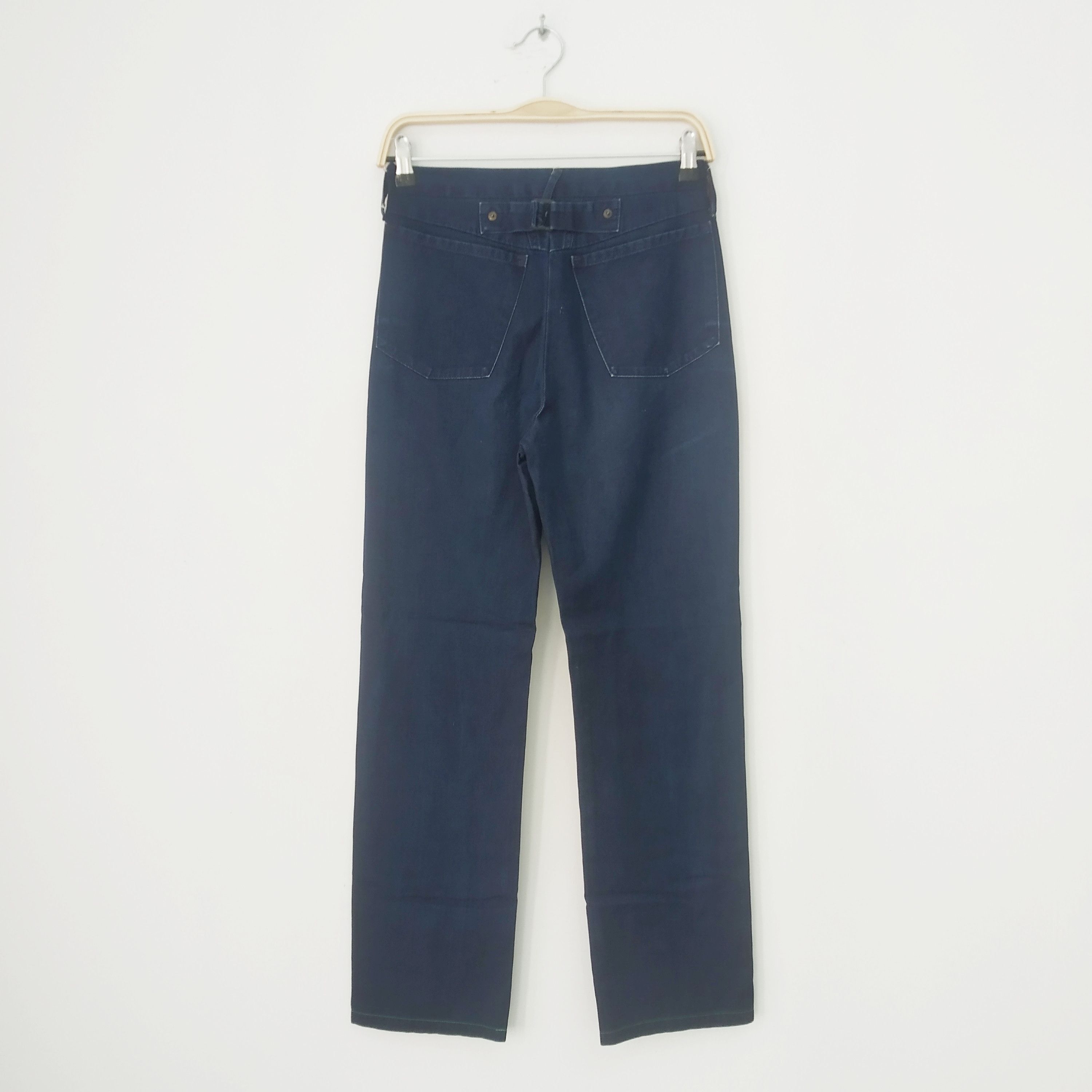 Japanese Brand Vintage Marithe Francois Girbaud Indigo Blue Japan Denim Size US 27 - 2 Thumbnail