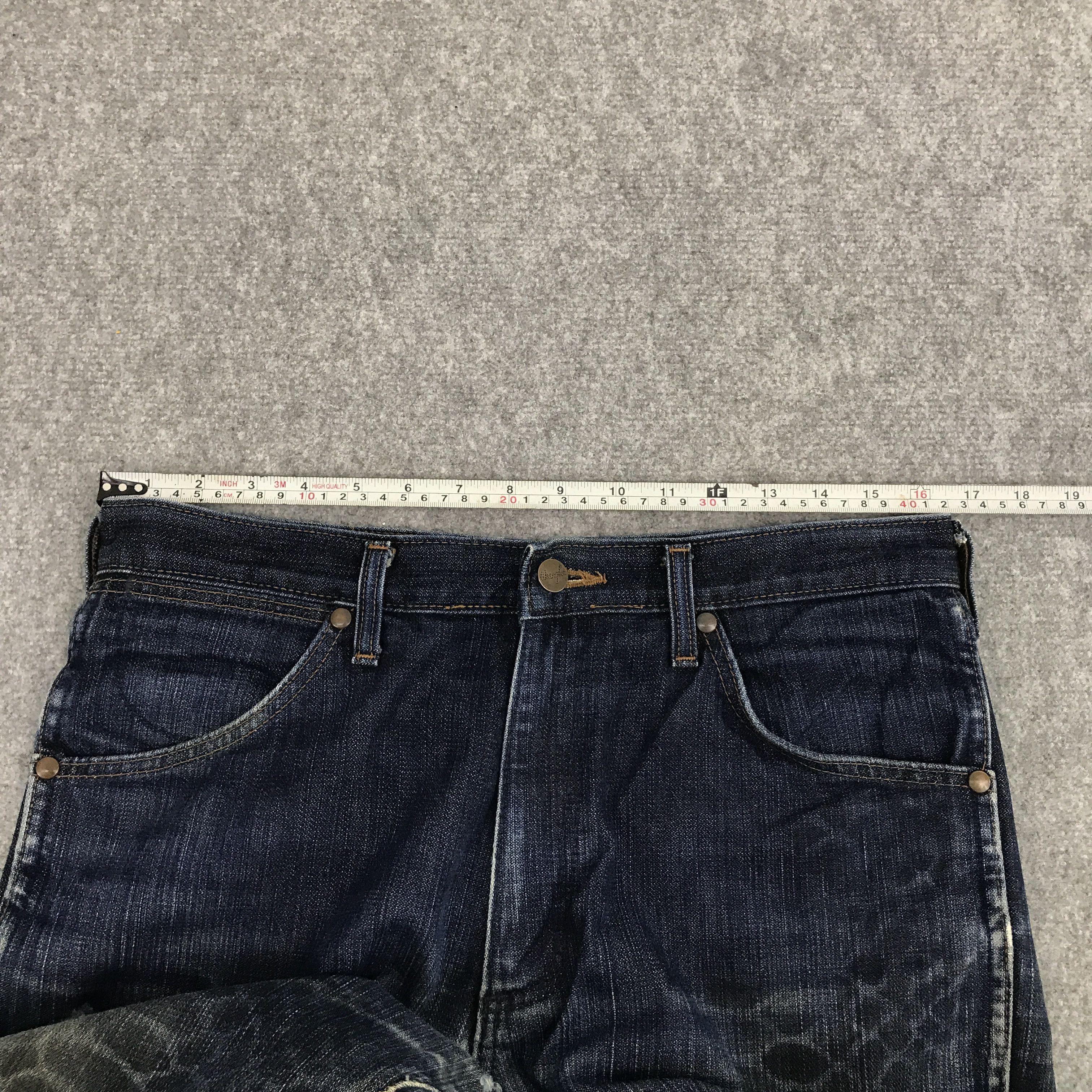 If Six Was Nine × Japanese Brand × Wrangler FLARE WRANGLER JAPAN STYLE VALUE BOOTCUT JEANS Size US 30 / EU 46 - 10 Thumbnail