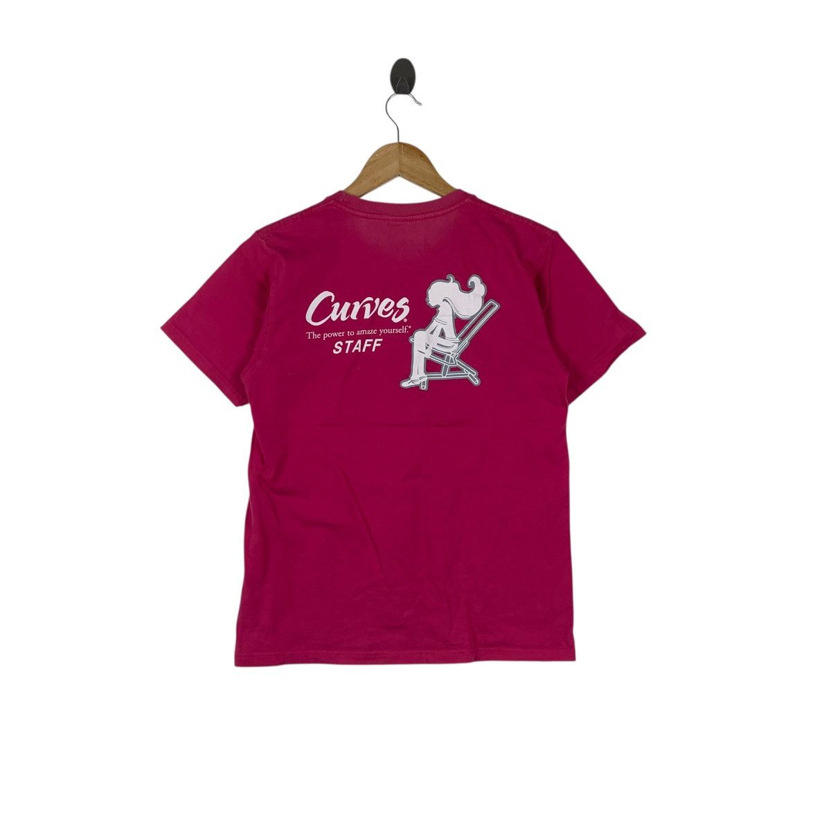 Other CURVES GYM STAFF Yoga Fitness Session Tee Shirt Top Outdoor Size M / US 6-8 / IT 42-44 - 1 Thumbnail