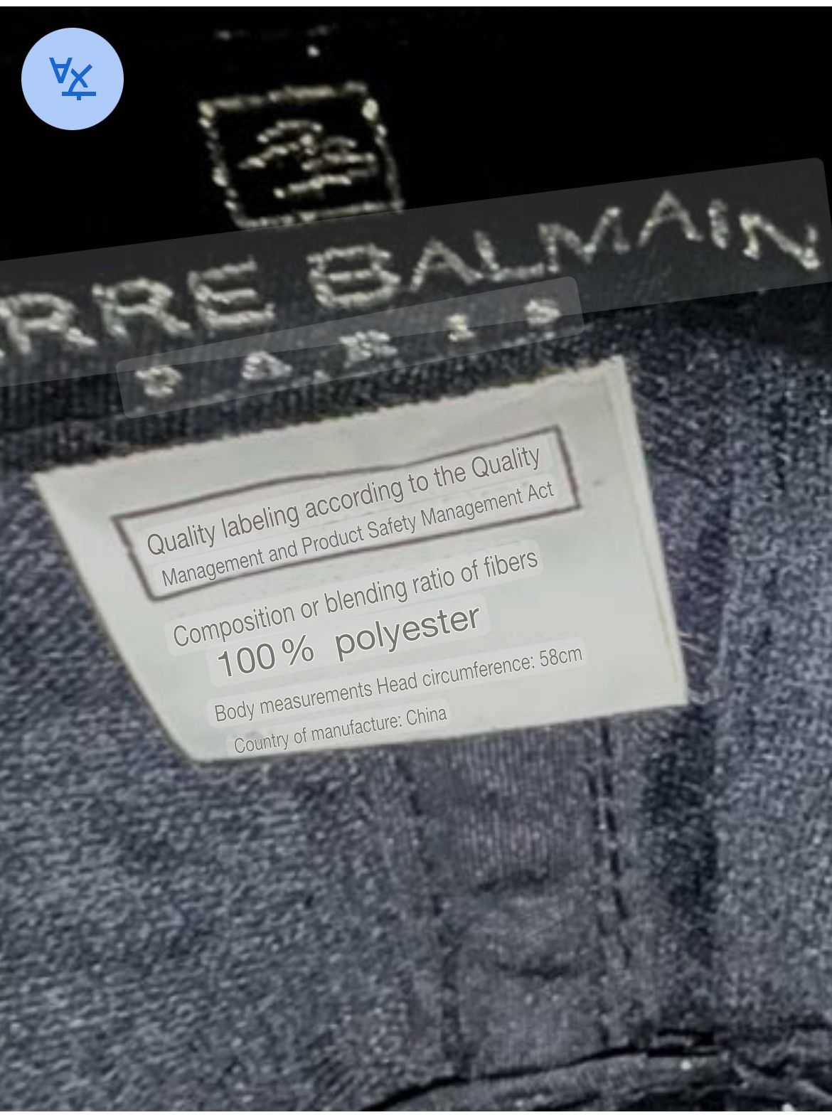 Pierre Balmain × Vintage Vintage men bucket hats Pierre Balmain Size ONE SIZE - 6 Thumbnail
