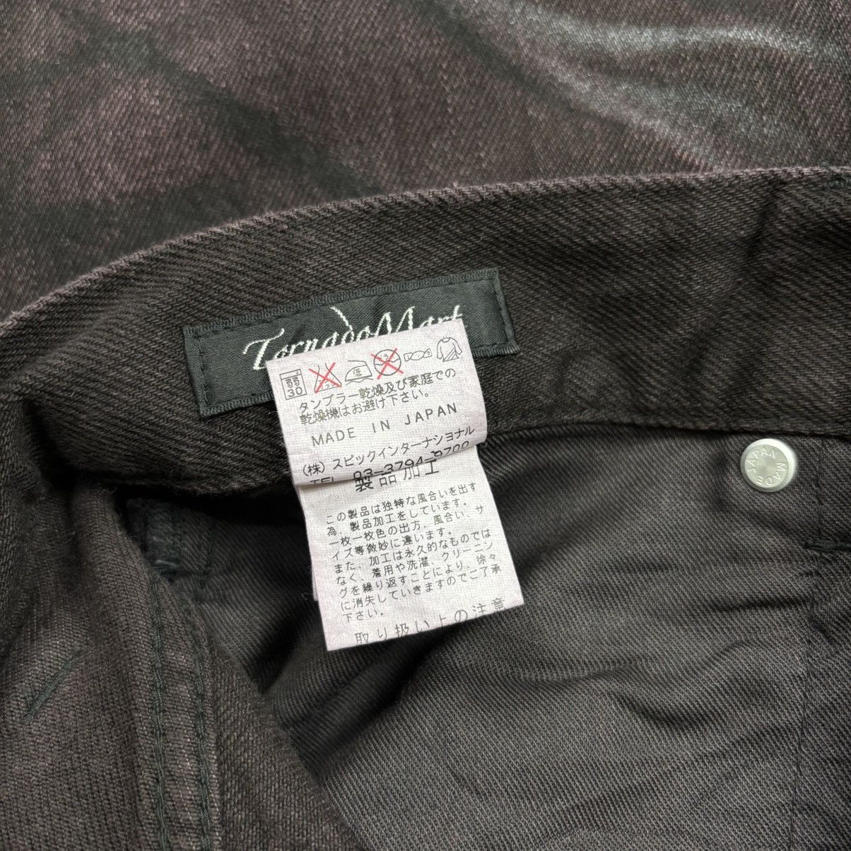 Tornado Mart Archive Tornado Mart - Waxed Clawmark Denim Pants Size US 29 - 8 Thumbnail