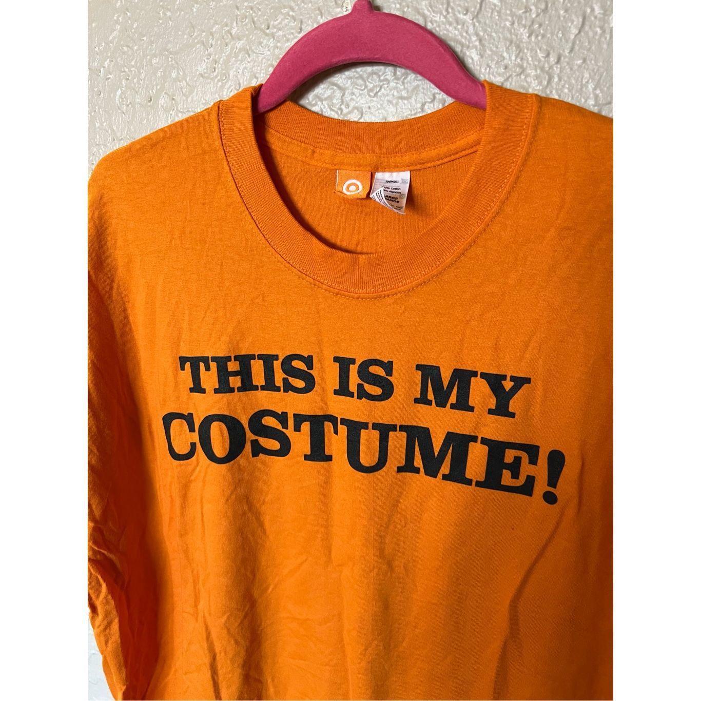 Other This Is My Costume! Orange T-Shirt Men’s Size XL NEW 100% Co Size US XL / EU 56 / 4 - 3 Thumbnail