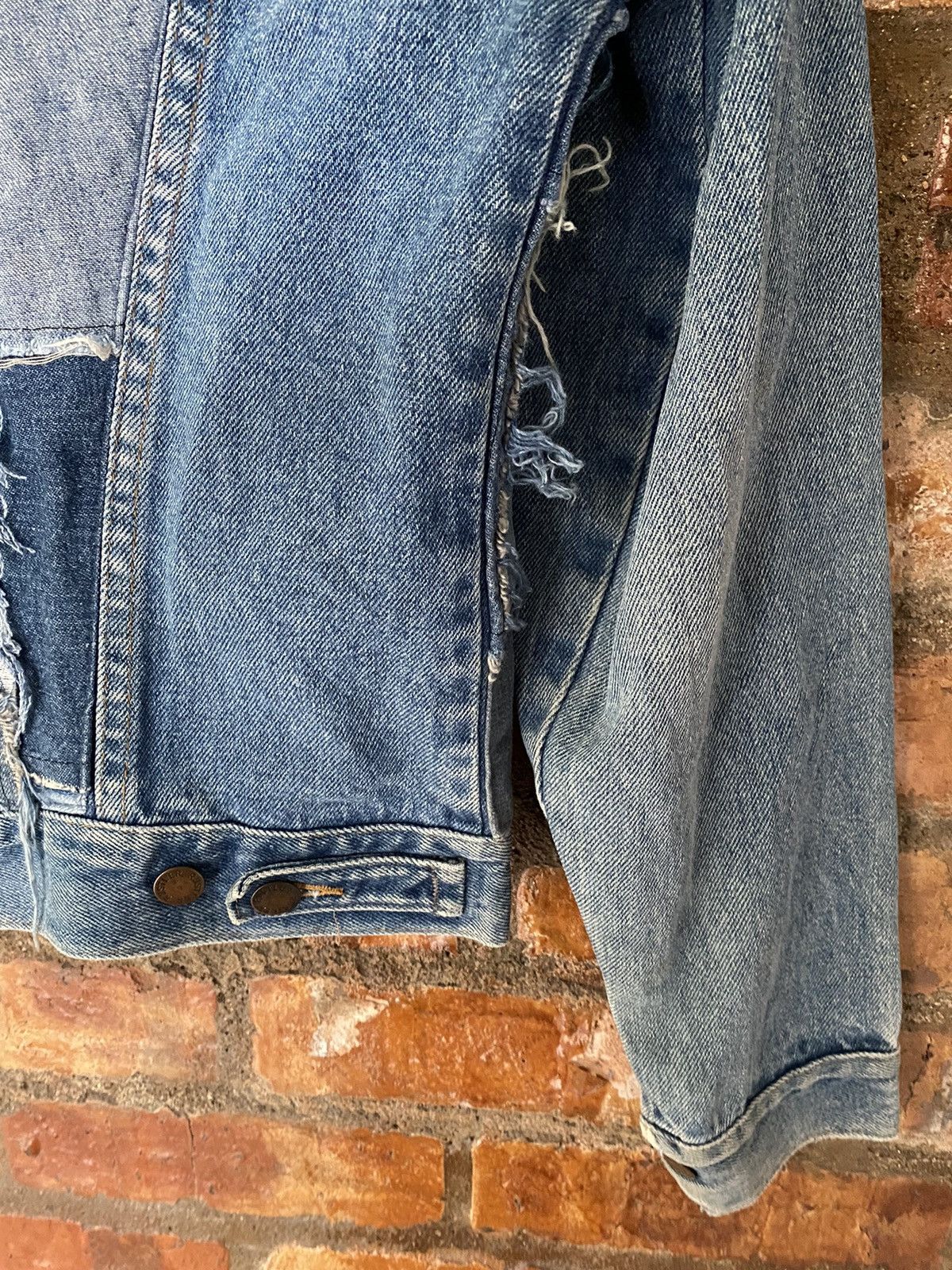 Nepenthes 1990s Rebuild by Remake Denim in US patchwork Size US S / EU 44-46 / 1 - 19 Thumbnail