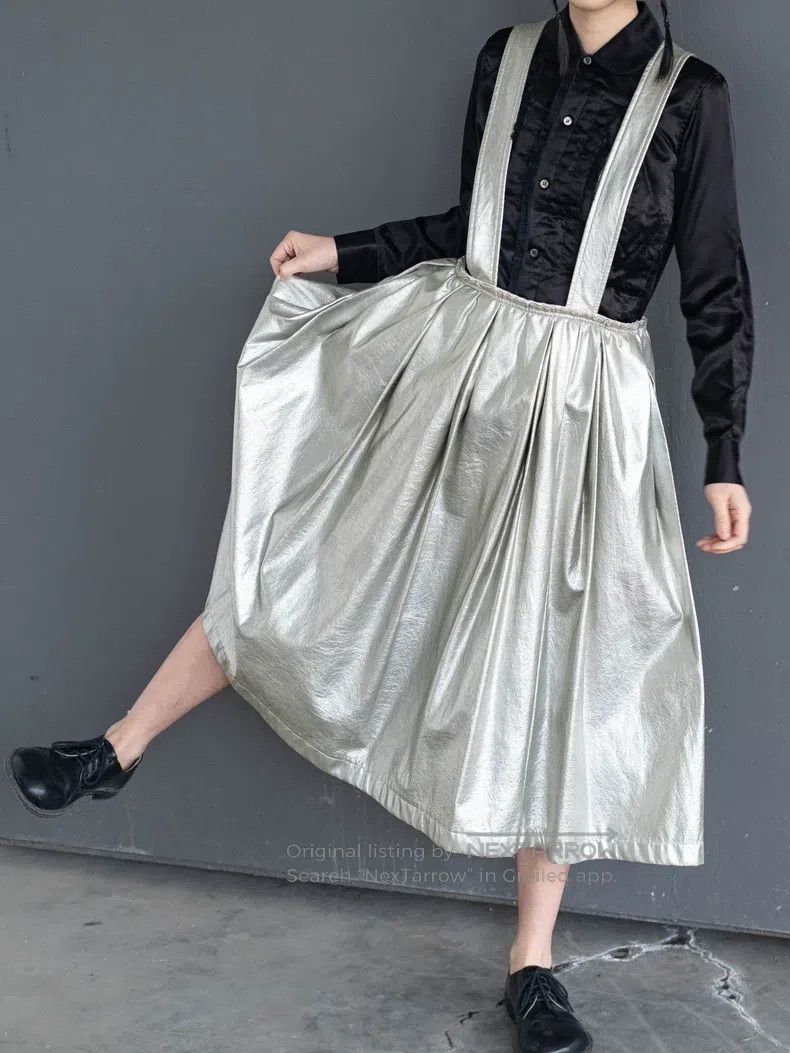 Comme des Garcons Comme Des Garcons Main Line Silver Futuristic Suspender Sk Size XS / US 0-2 / IT 36-38 - 8 Thumbnail