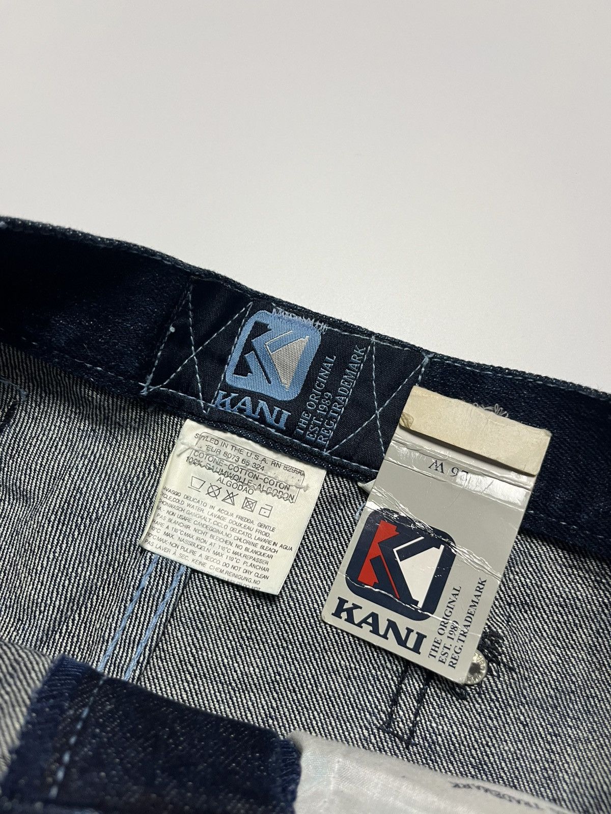 Karl Kani Karl kani Y2k Raw Rinsed Denim Jorts Size US 28 / EU 44 - 6 Thumbnail