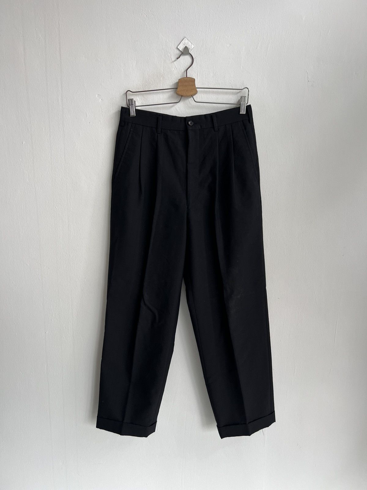 Junya Watanabe AW90 Comme des Garçons Home Deux Gabardine 🎈Trousers Pants Size US 31 - 7 Thumbnail