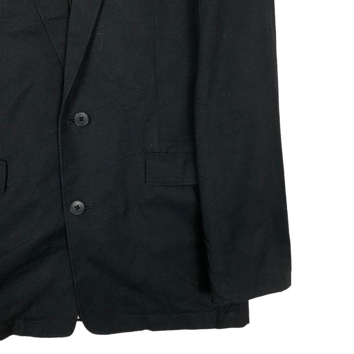 Comme Ca Ism 🔥Rich Black Biker Chore Jacket Comme Ca Ism Issey Miyake Size US L / EU 52-54 / 3 - 7 Thumbnail