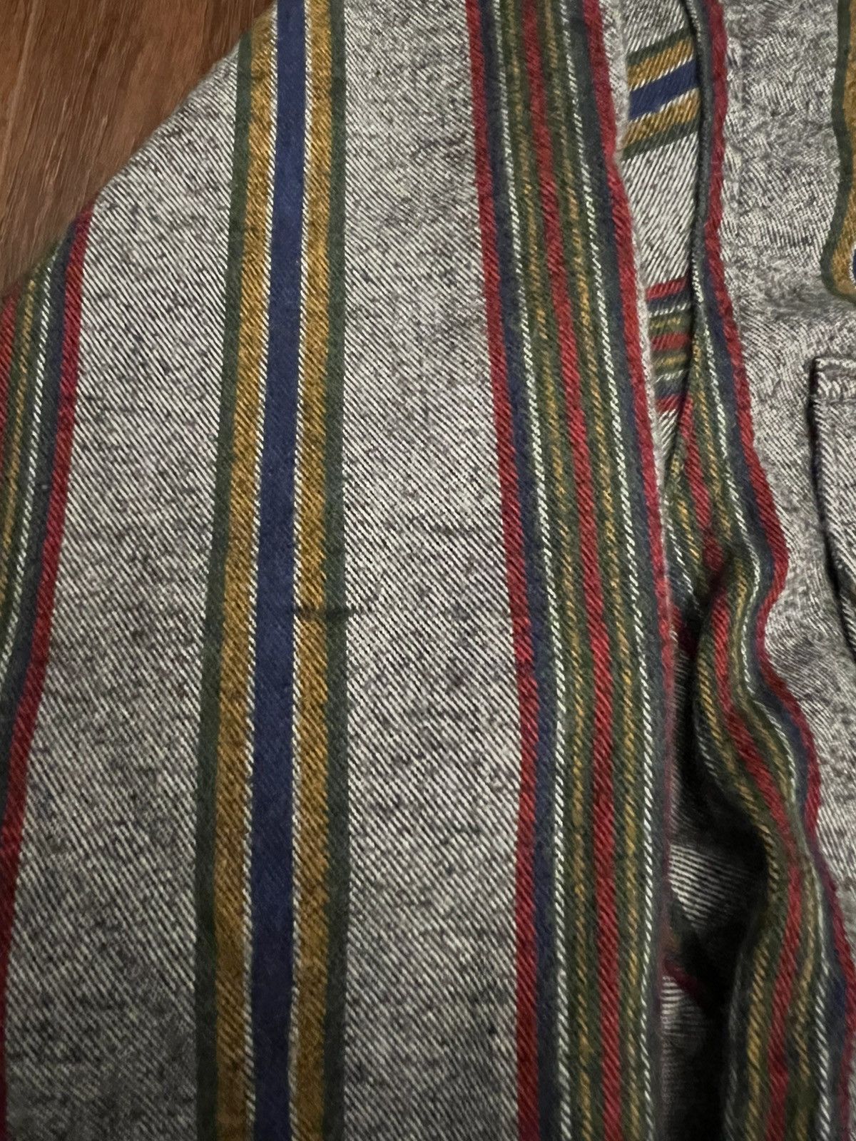 Eddie Bauer Vintage 90s Eddie Bauer Striped Button-Up Overshirt Size US M / EU 48-50 / 2 - 3 Thumbnail