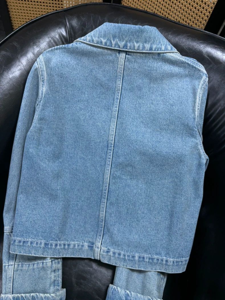 Loewe LOEWE Short denim jacket Size XS / US 0-2 / IT 36-38 - 5 Thumbnail