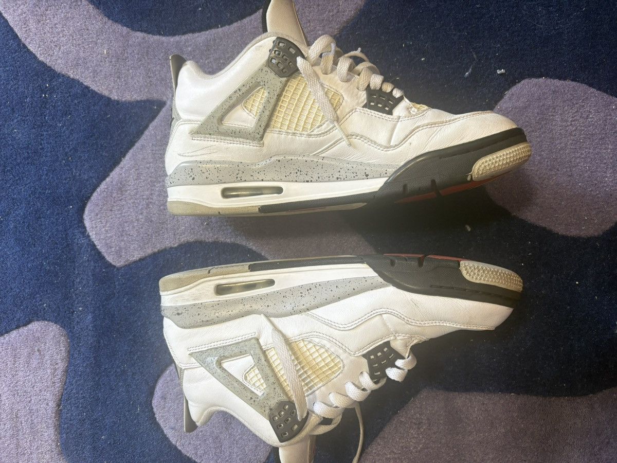 Jordan Brand WHITE CEMENT JORDAN 4 2016 Size US 10 / EU 43 - 4 Thumbnail