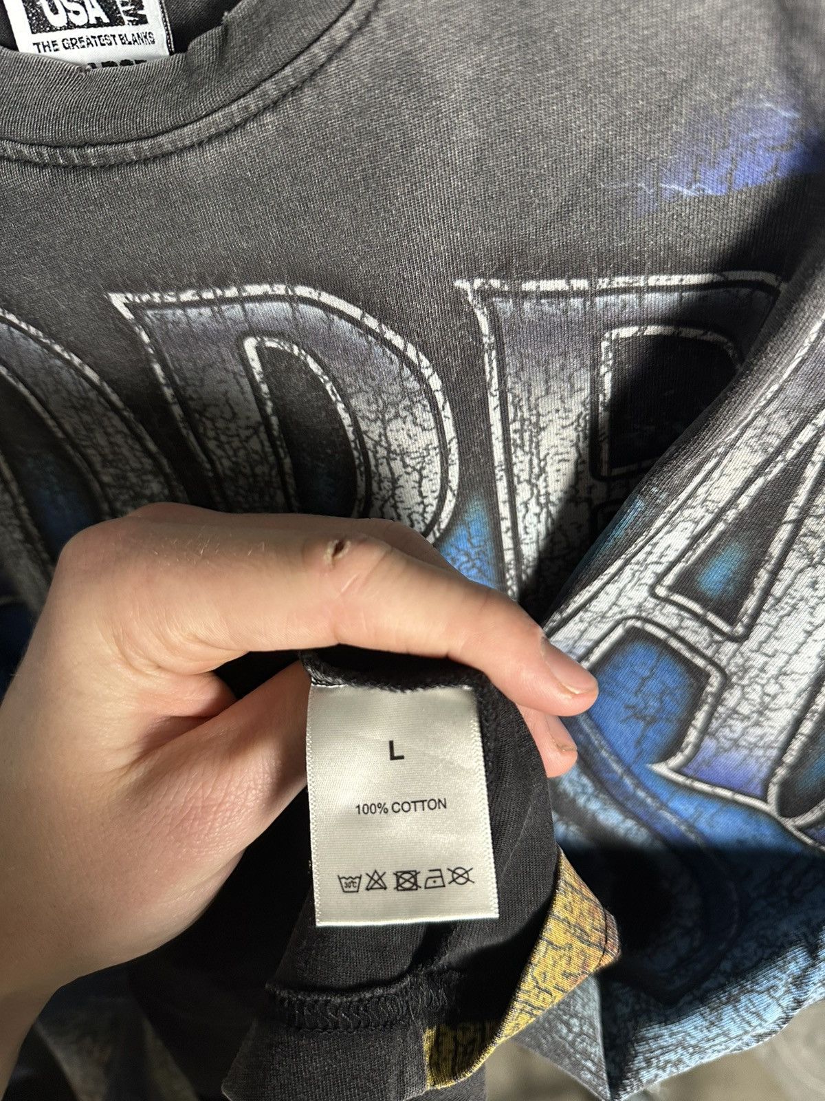 Vale Vale Forever Dog Tag Tee Shirt Size US L / EU 52-54 / 3 - 4 Thumbnail