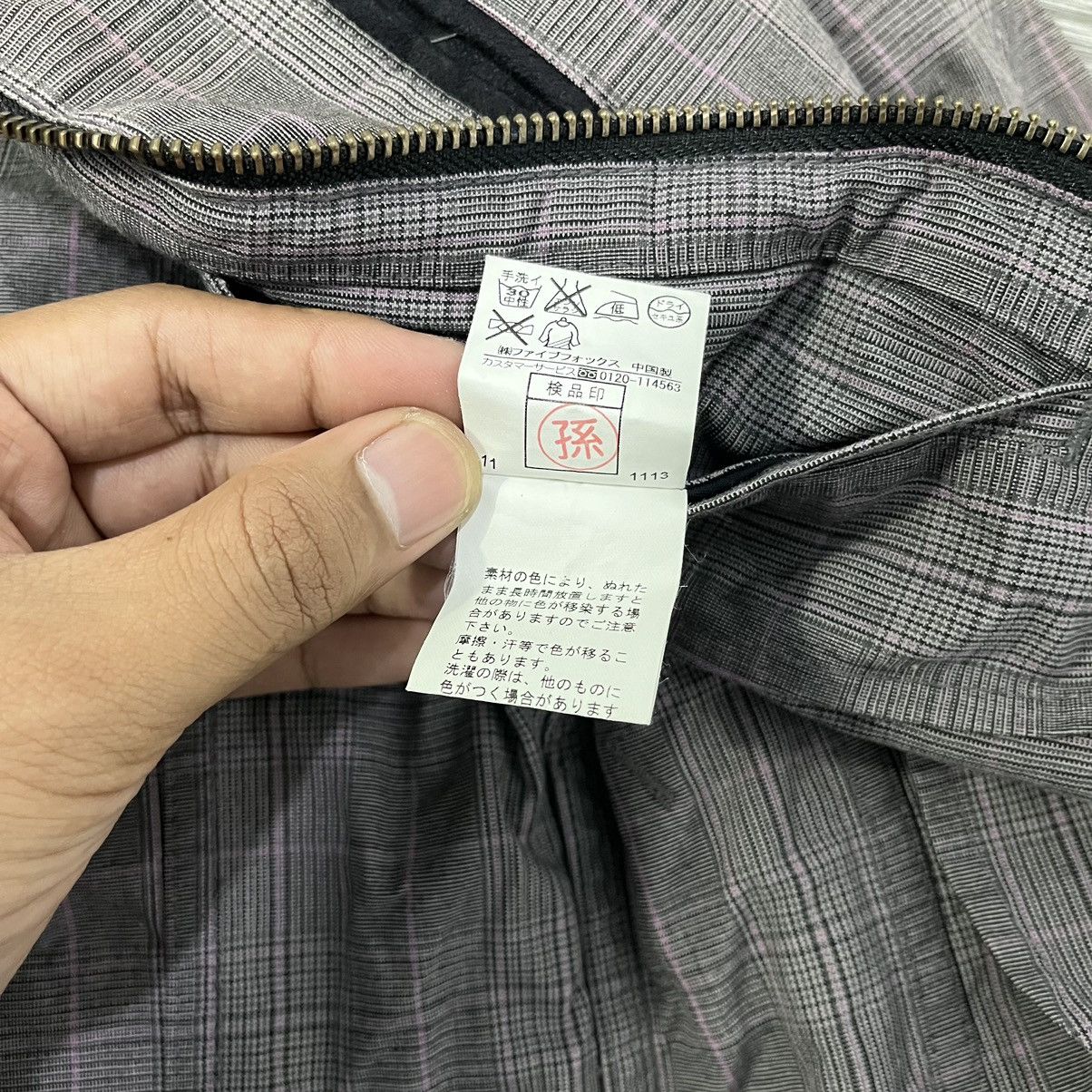 Japanese Brand × PPFM 🏁 PPFM Bikers Jacket Tartan Size US M / EU 48-50 / 2 - 15 Thumbnail