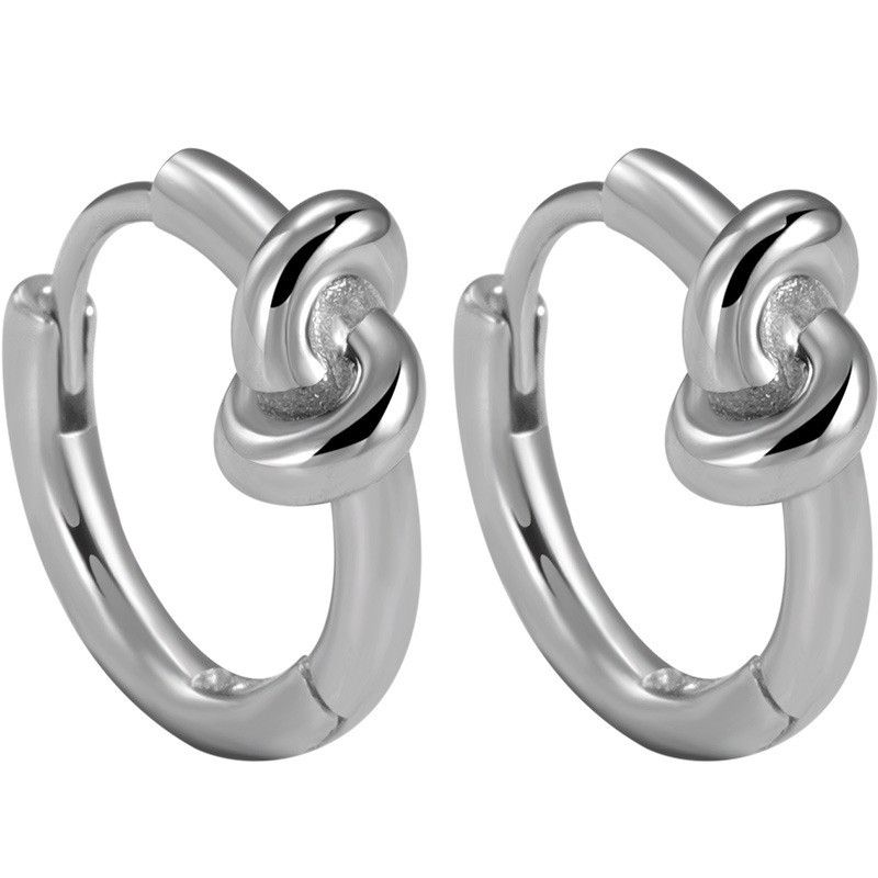 Jewelry Crazy Earrings One Pairs Chrome Jewelry Size ONE SIZE - 5 Thumbnail
