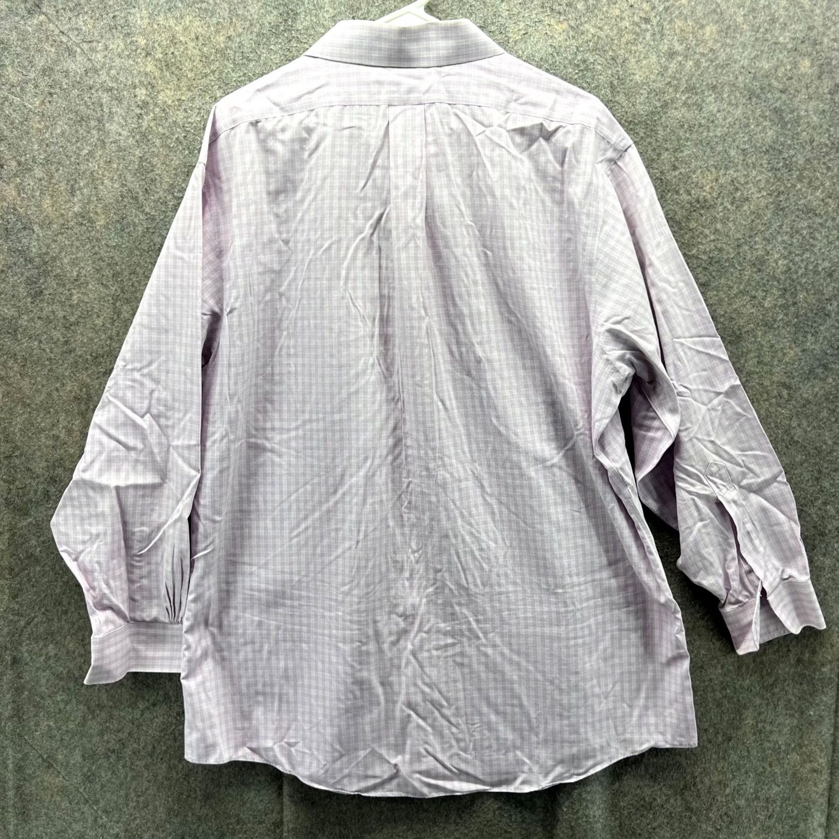 Brooks Brothers Brook Brothers Shirt Mens 17.5 33 Pink Button-Down Classic Glen Check Preppy Size US XXL / EU 58 / 5 - 2 Thumbnail