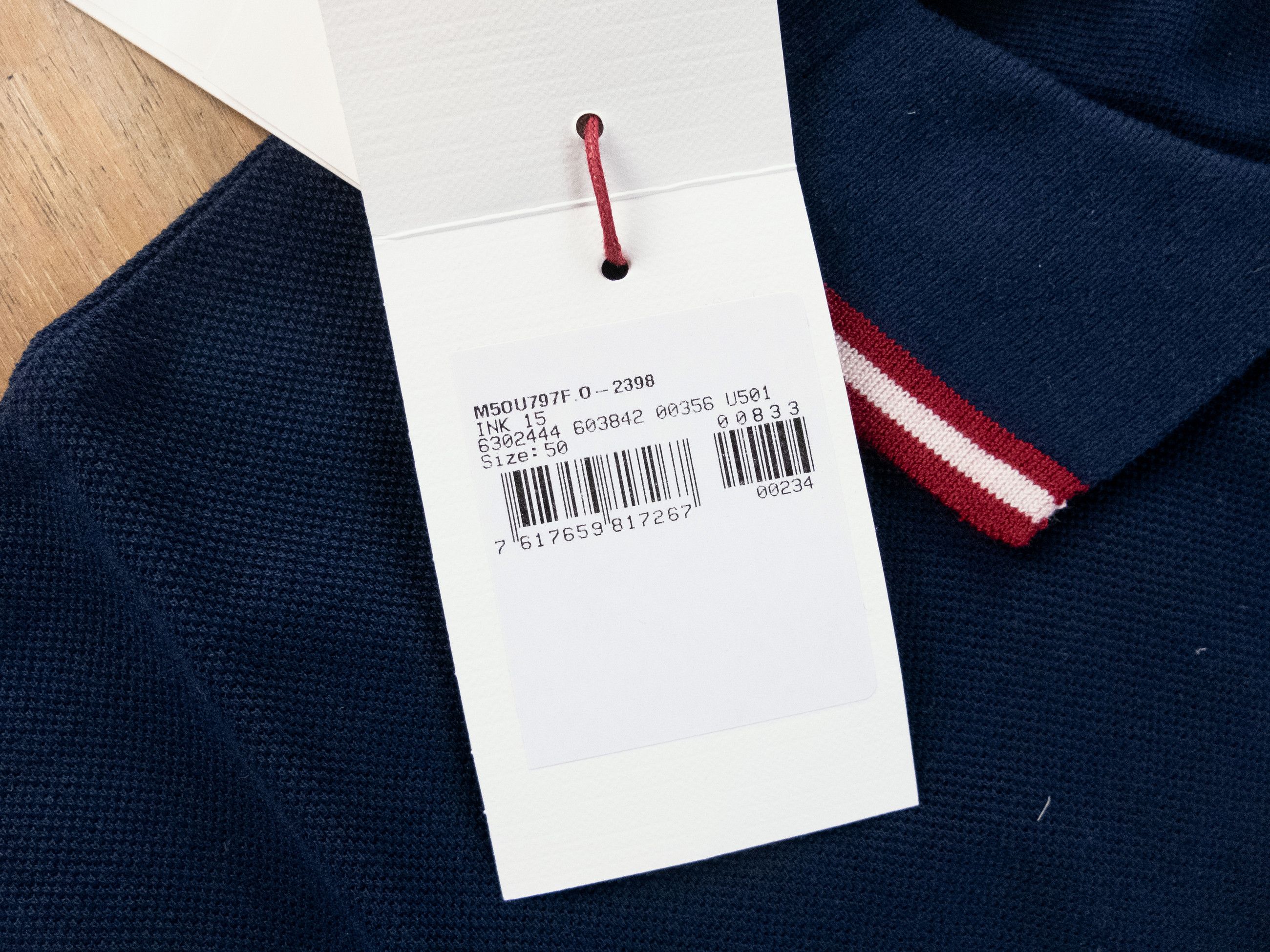 Bally BALLY navy blue embroidered chest logo polo shirt Large Size US L / EU 52-54 / 3 - 5 Thumbnail