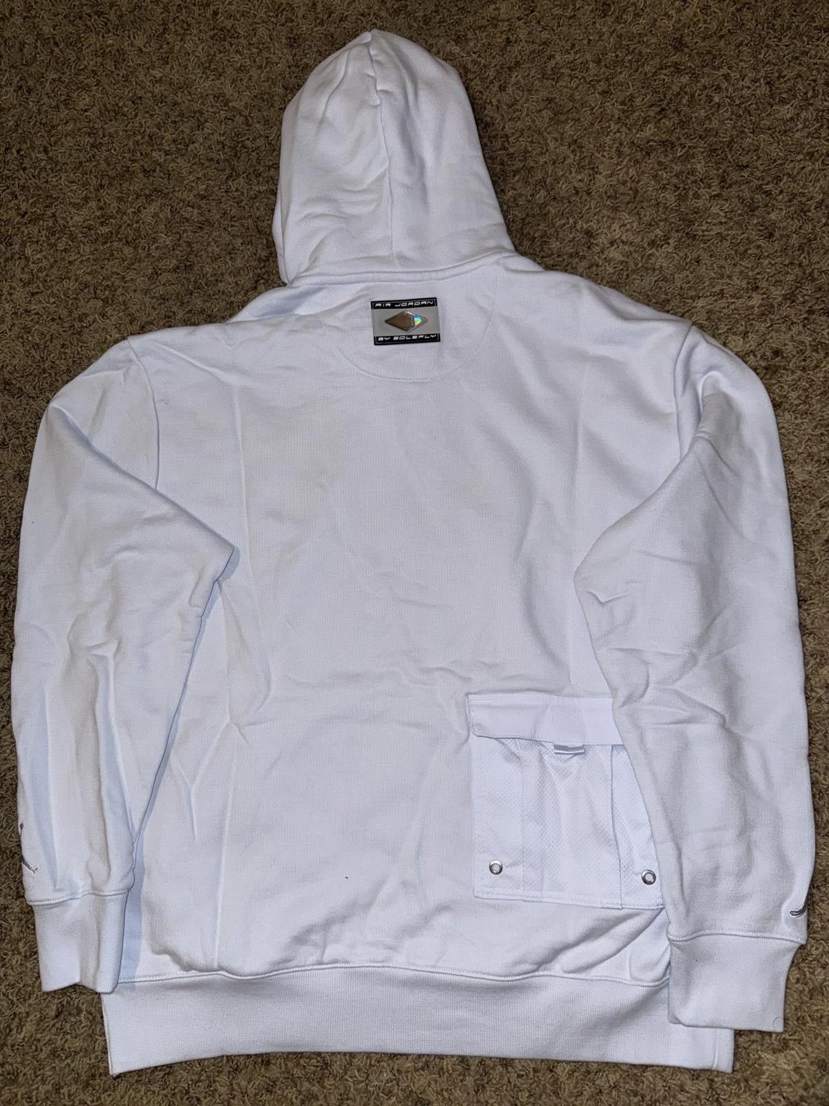 Nike Air Jordan Men’s Solefly Football Gey Hoodie Size US XL / EU 56 / 4 - 6 Thumbnail
