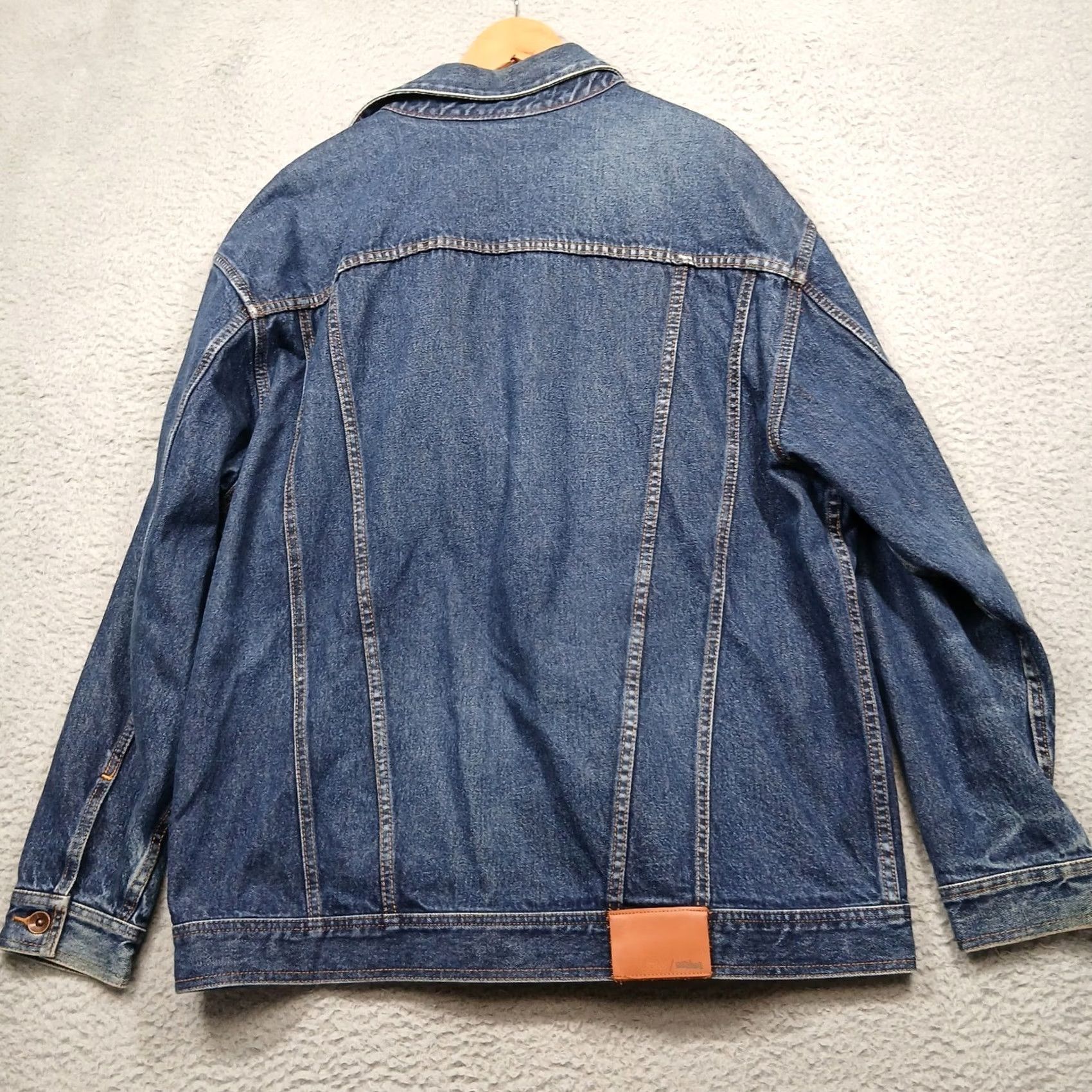 Sean John Sean John Denim Jacket Men's XXL Blue Jean Trucker Embroidered Made in Hong Kong Size US 39 - 3 Thumbnail