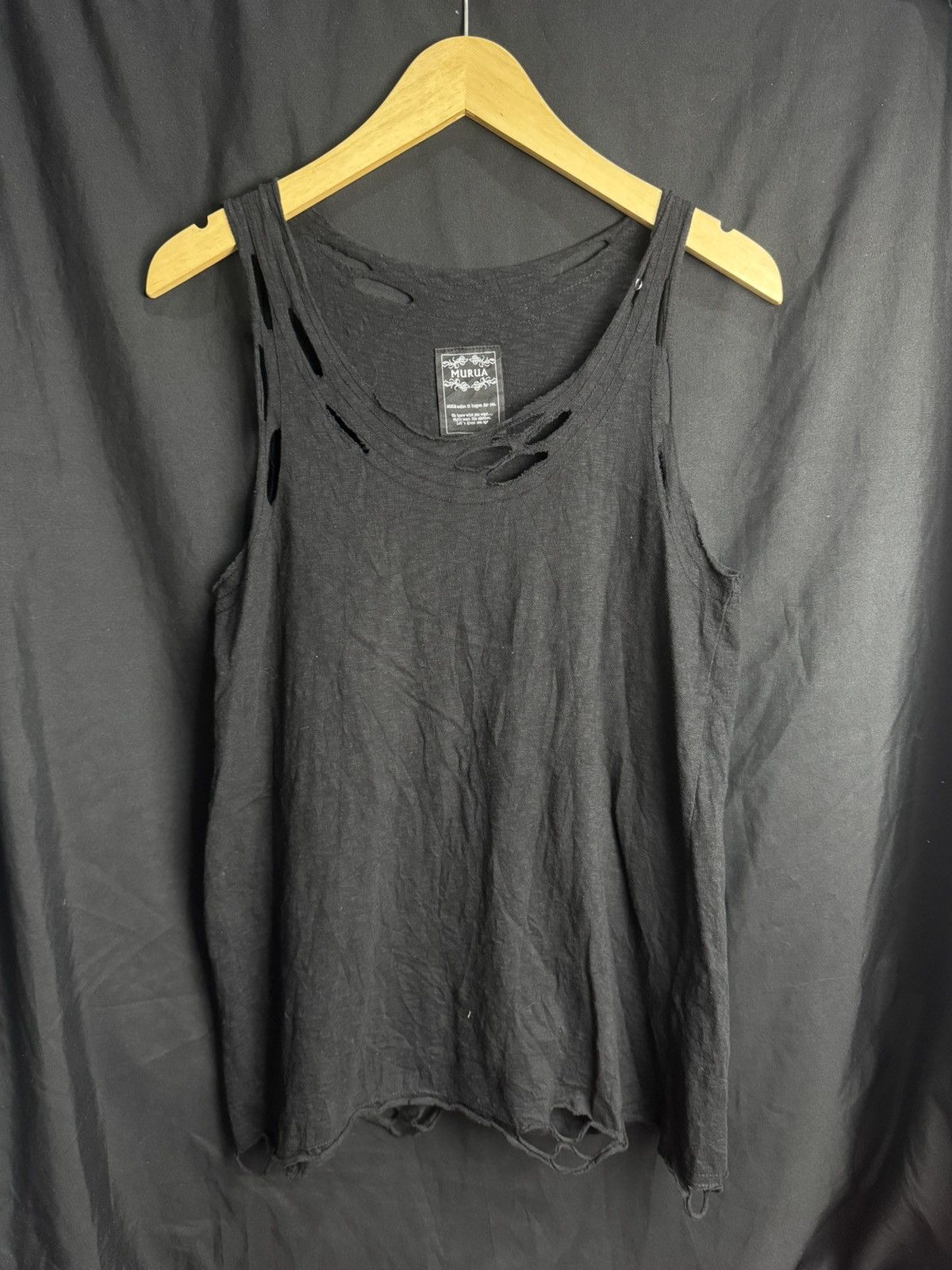 If Six Was Nine × Le Grande Bleu (L.G.B.) lgb bat tank top | Grailed
