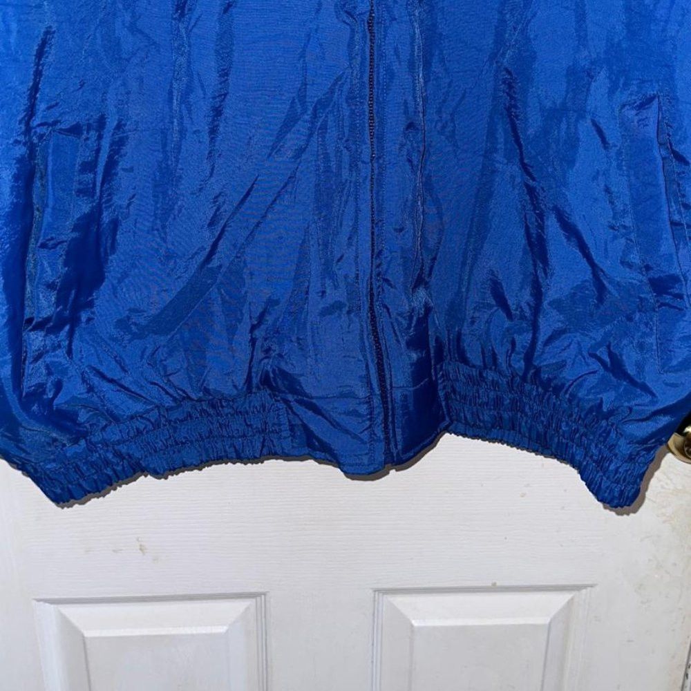 Vintage Vintage Logo Athletic Quilt lined Blue Jacket Men's Size 2X Size US XXL / EU 58 / 5 - 9 Thumbnail
