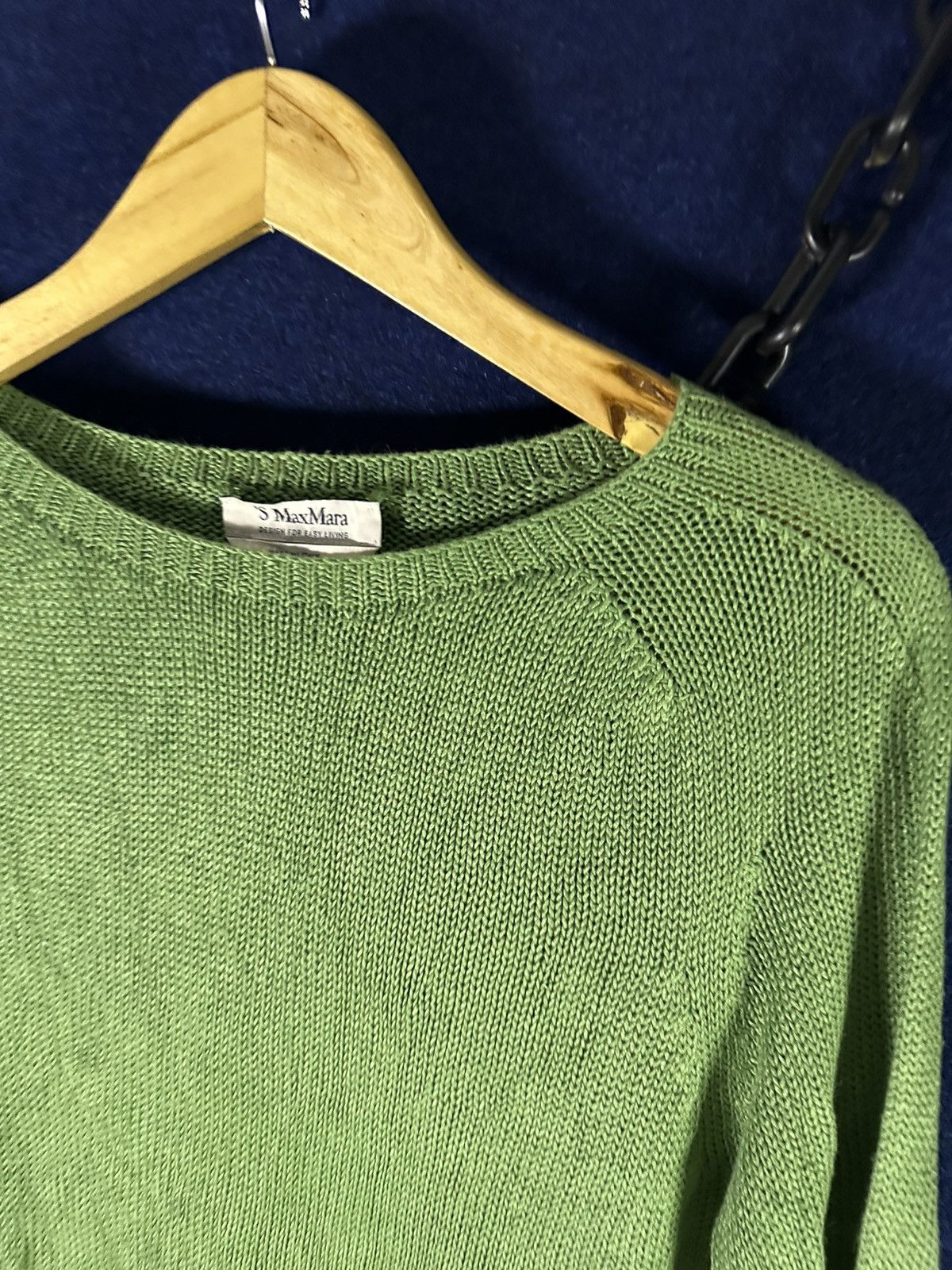 Max Mara Luxury 'S MaxMara See Through Knit Sweater Size L / US 10 / IT 46 - 2 Thumbnail