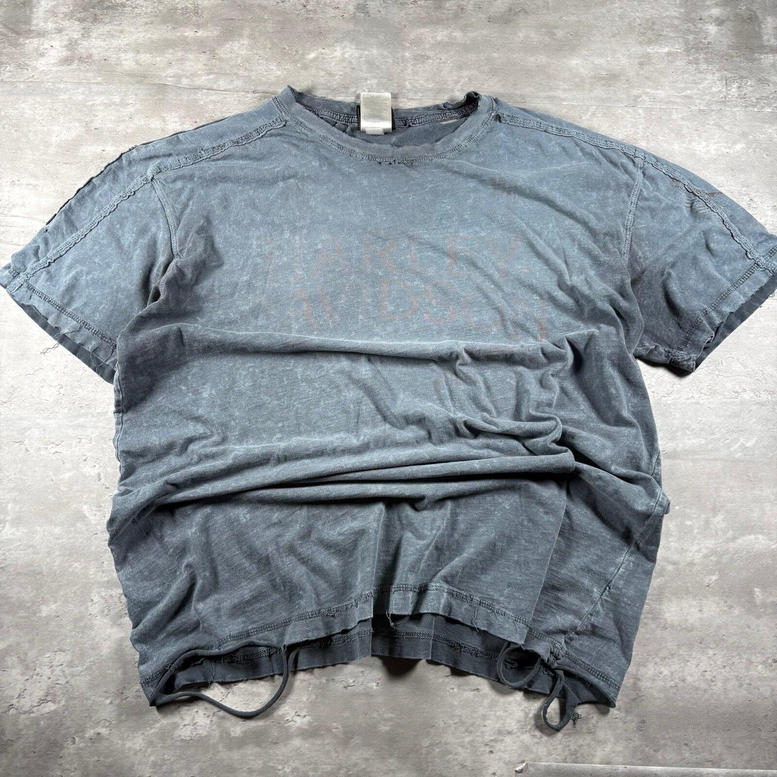 Harley Davidson Vintage faded thrashed Harley Davidson T-shirt Size US XL / EU 56 / 4 - 7 Thumbnail