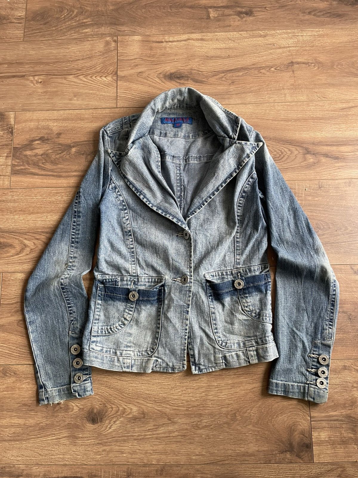 Other Avant Garde Vintage Denim Jacket Archive Y2k Size M / US 6-8 / IT 42-44 - 1 Thumbnail