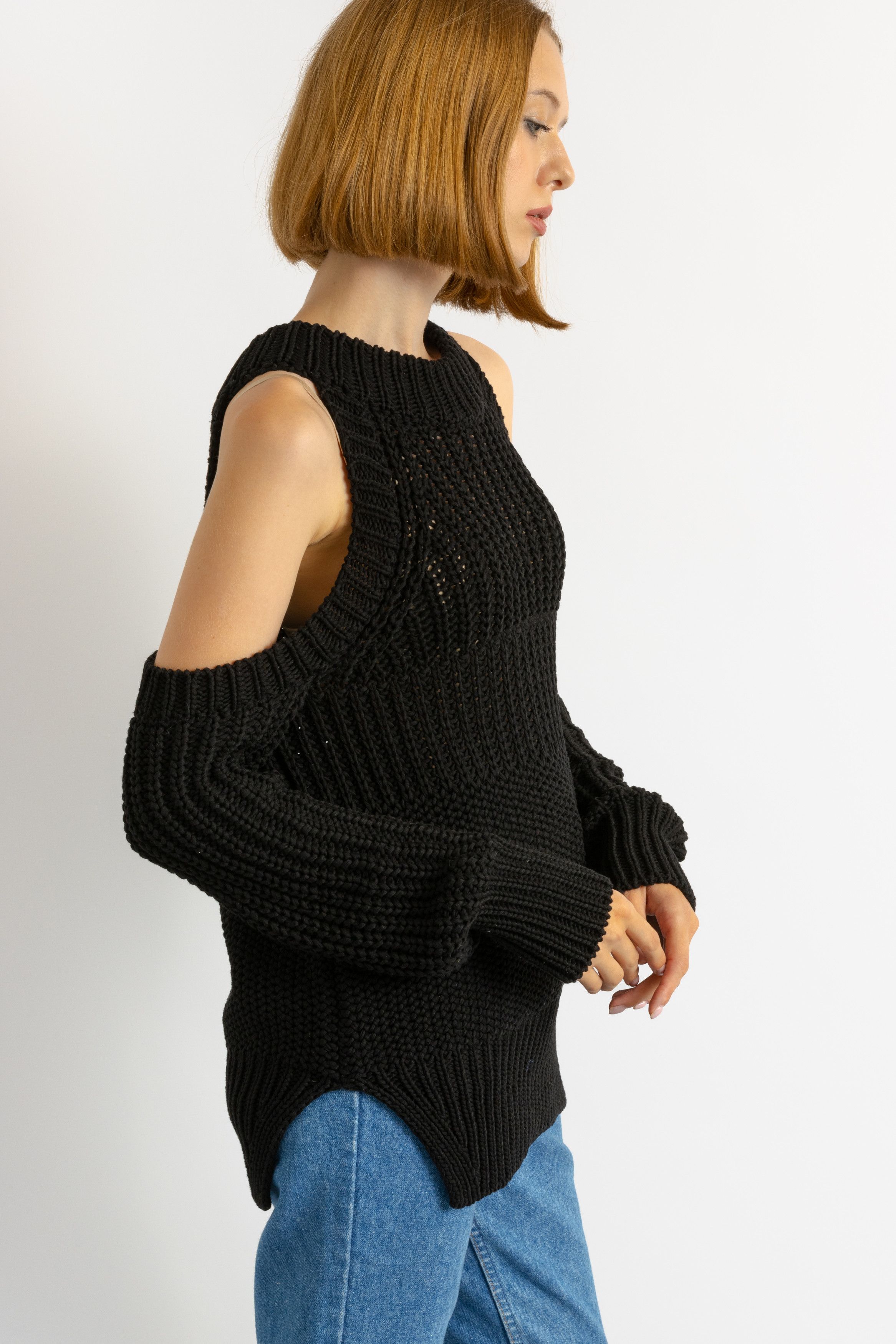 Diesel DIESEL Women's Black Label Cotton Vintage Sweater 6022 Size XS / US 0-2 / IT 36-38 - 7 Thumbnail